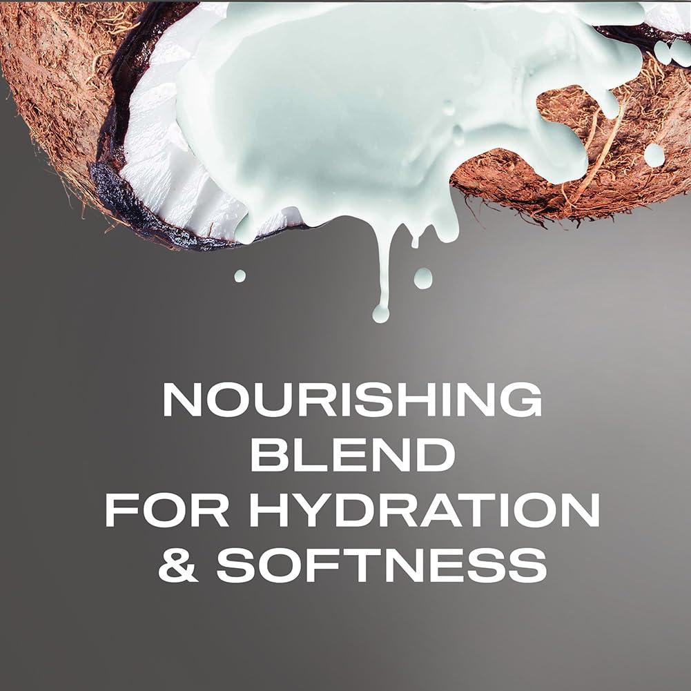 OGX Nourishing + Coconut Milk Moisturizing Shampoo, Hydrating & Restoring Shampoo Moisturizes for Soft Hair After the First Use, Paraben-Free, Sulfate-Free Surfactants, 13 fl. oz - Image 8