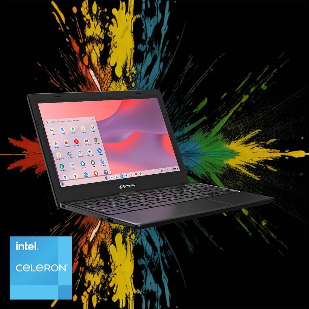 acer Gateway Chromebook 311 CBO311-1H-C1MX Laptop | Intel Celeron N4500 | 11.6" HD (1366 x 768) Display | 4GB LPDDR4X | 64GB eMMC | Wi-Fi 5 802.11ac | Chrome OS | Star Black - Image 11