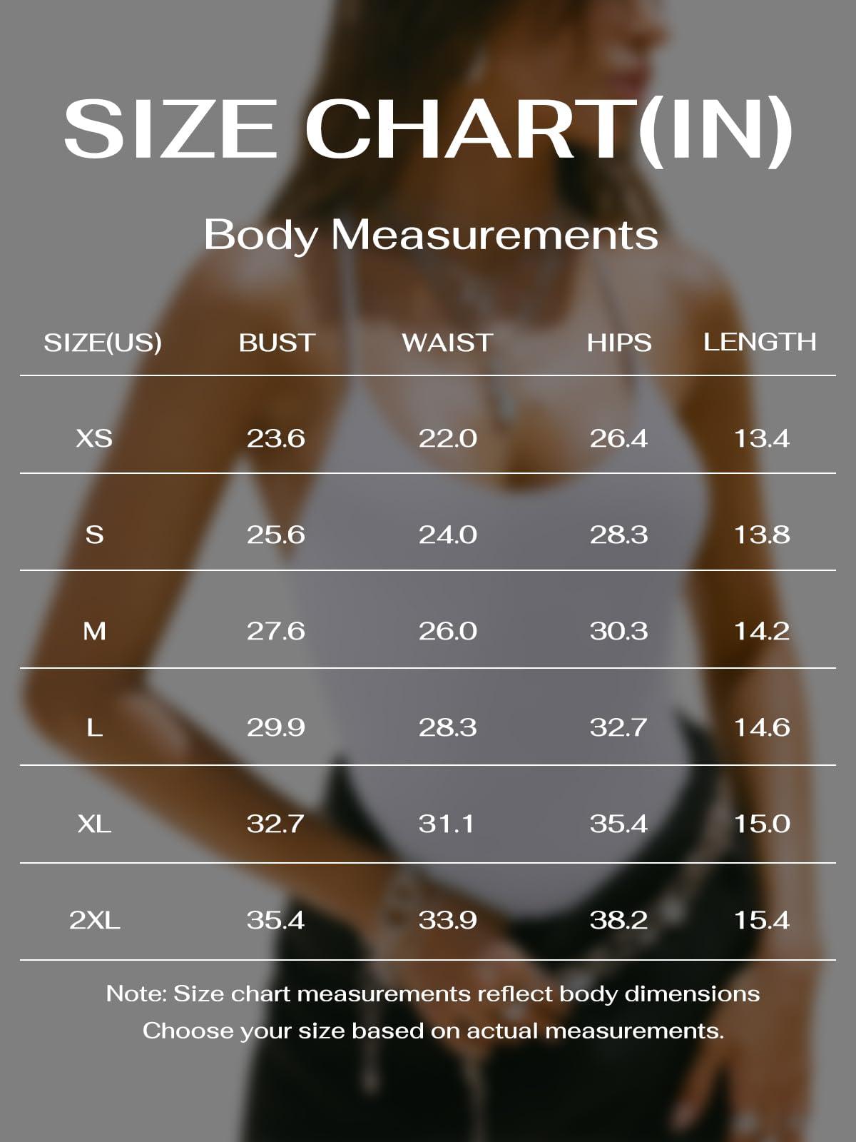 REORIA Women's Sexy Scoop Neck Backless Bodysuits Open T-Back Cami Sleeveless Bodysuit Tank Top Trendy - Image 6