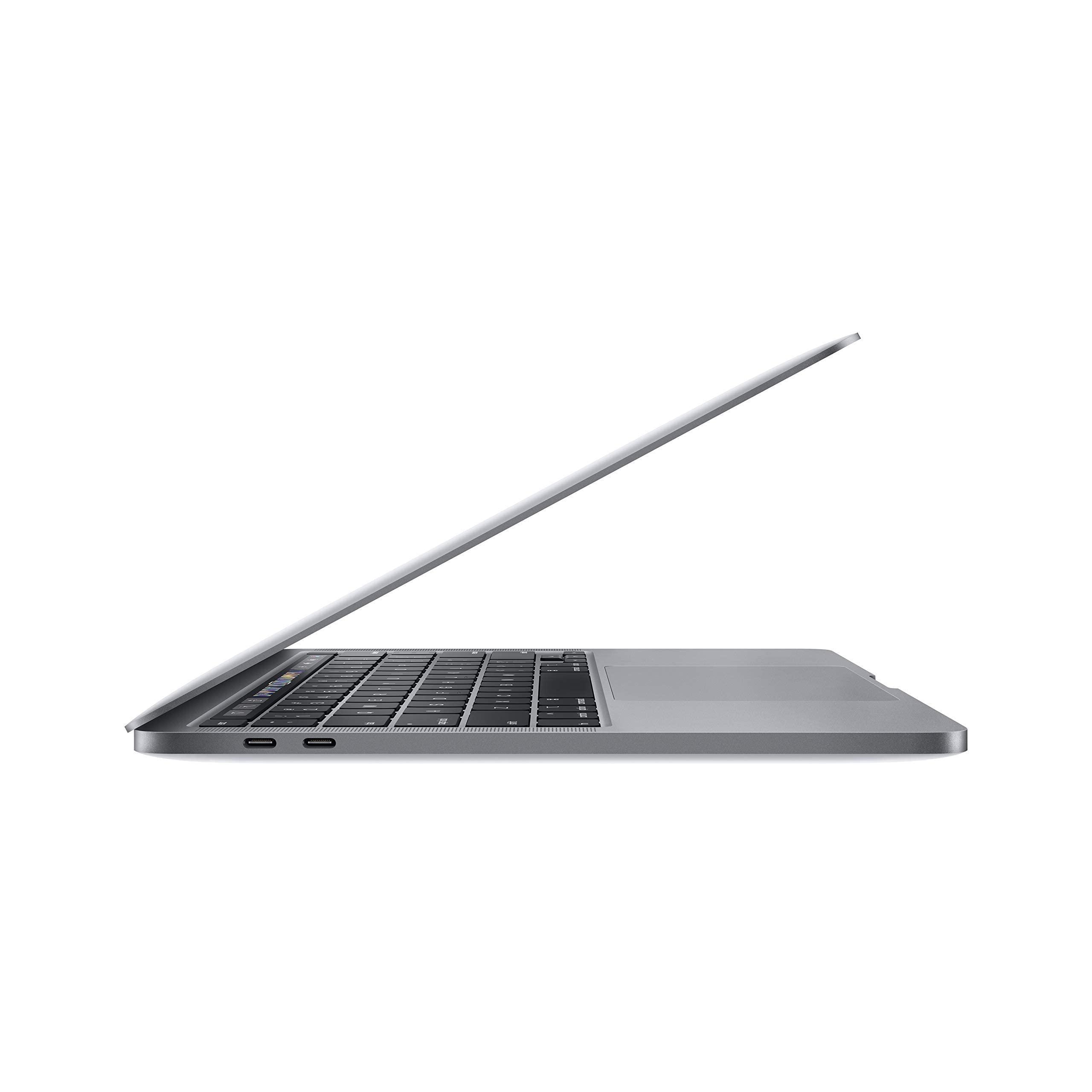 2020 Apple MacBook Pro with 1.4 GHZ, Intel Core i5 (MXK52LLA, 13 Inches, 8GB RAM, 512GB SSD, Magic Keyboard) - Space Gray (Renewed) - Image 2