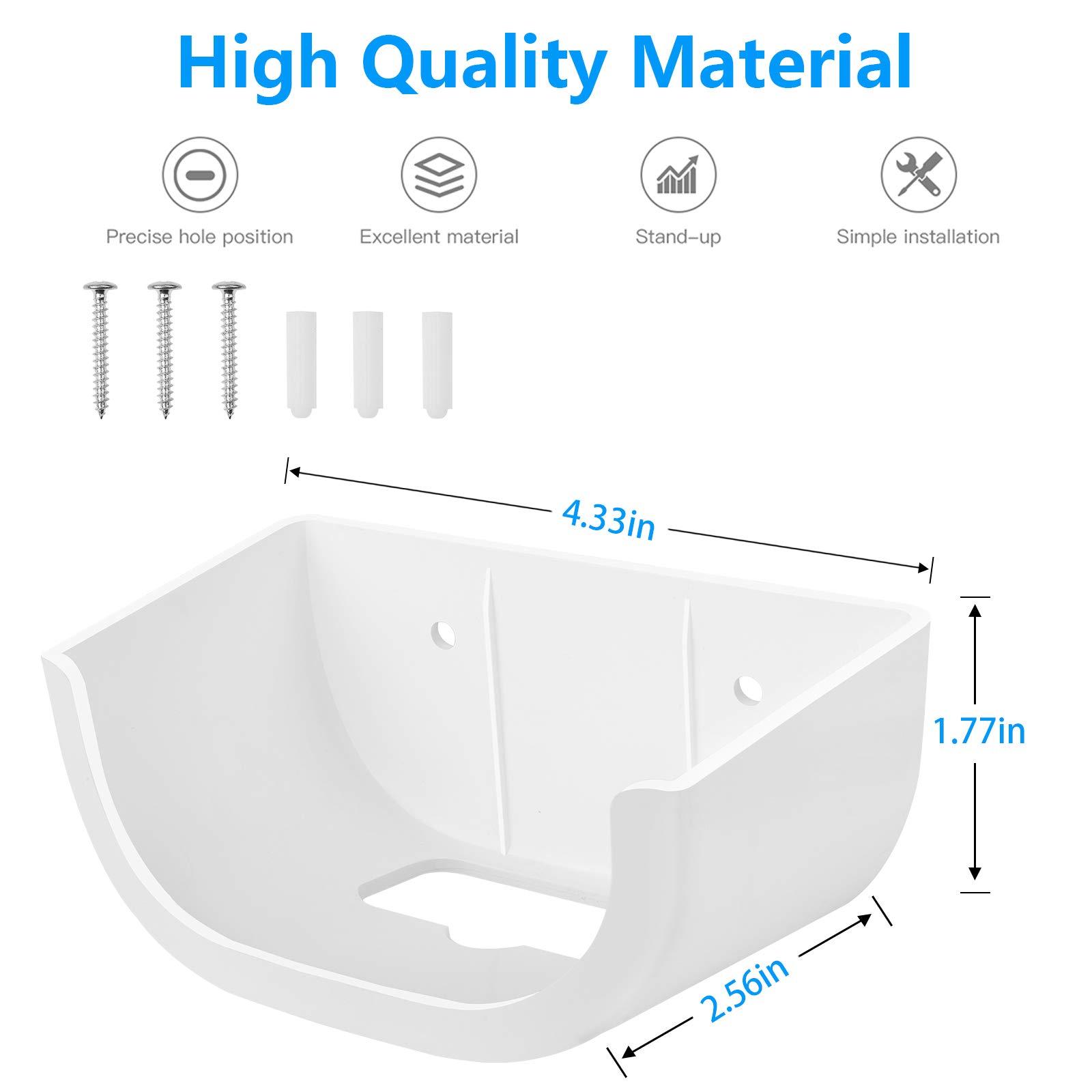 Screwless Wall Mount for eero 6 Dual-Band mesh Wi-Fi 6 Router Holder, No Tools Required, Easy to Install, No Drilling, Strong VHB Adhesive Mount by HOLACA (2 Pack) - Image 7