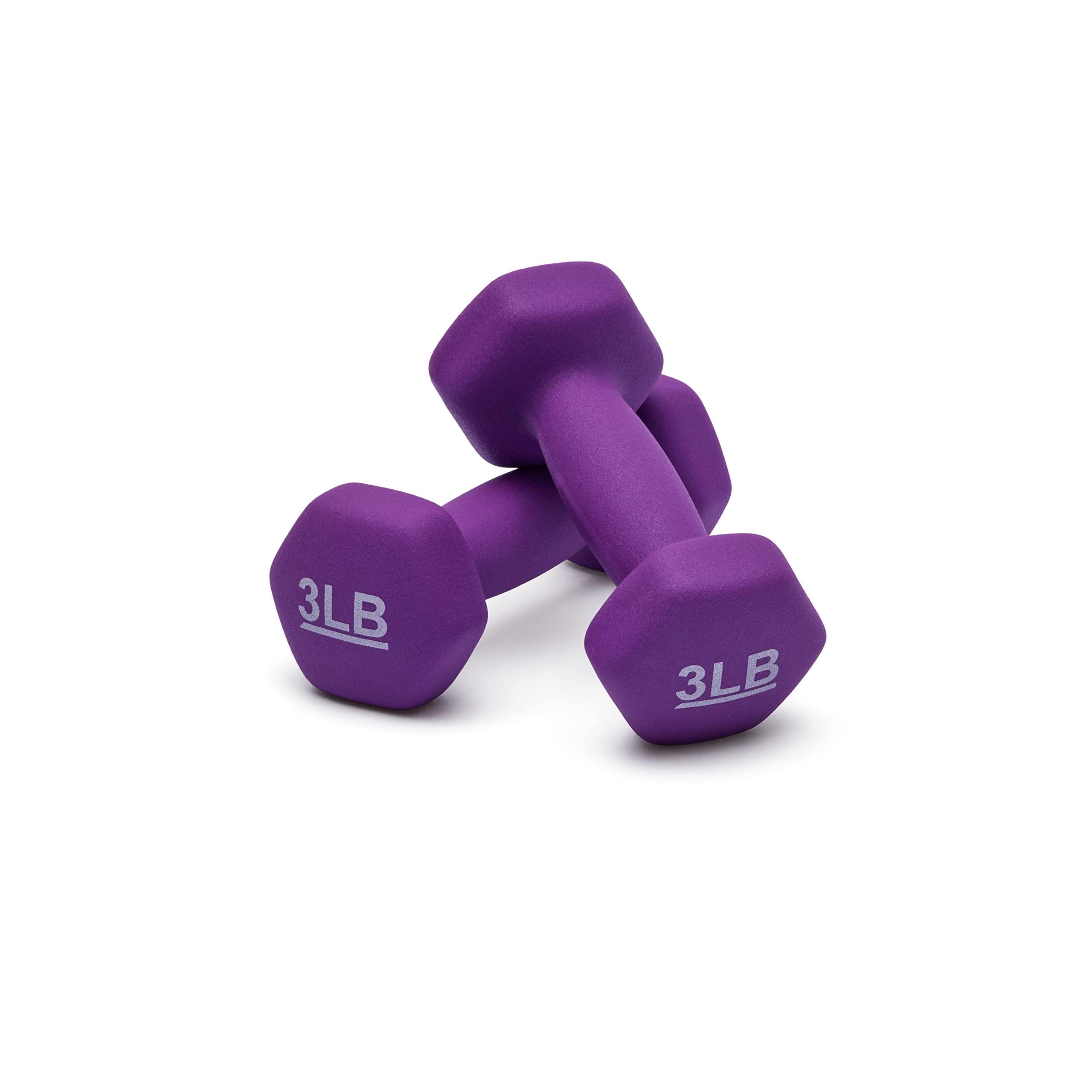 Amazon Basics Neoprene Dumbbell Hand Weights for Exercise and Muscle Toning - Image 3