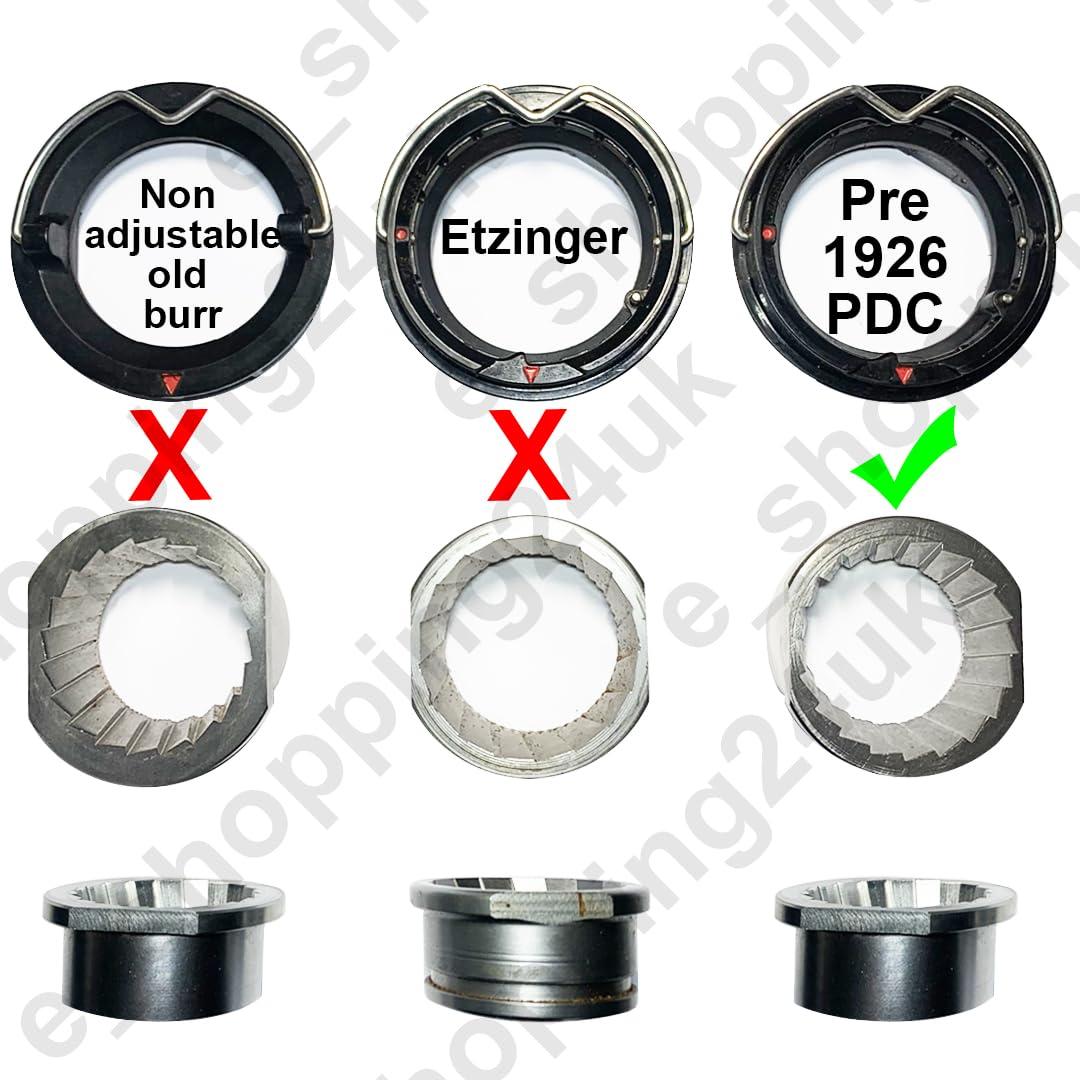Replacement Upper & Lower Precision Fit Conical Burrs for Sage/Breville Barista Espresso Coffee Machines Grinders Pre 1926 PDC - Image 7