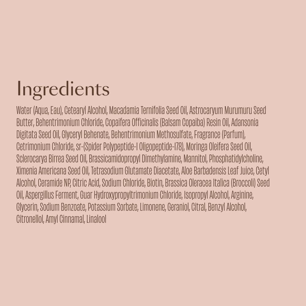 VEGAMOUR HYDR-8 Hydrate and Repair Conditioner - Hydrating Conditioner with Marula Oil, Moringa Oil, Ceramides & Biotin, Natural Conditioner for Dry Hair - Image 9