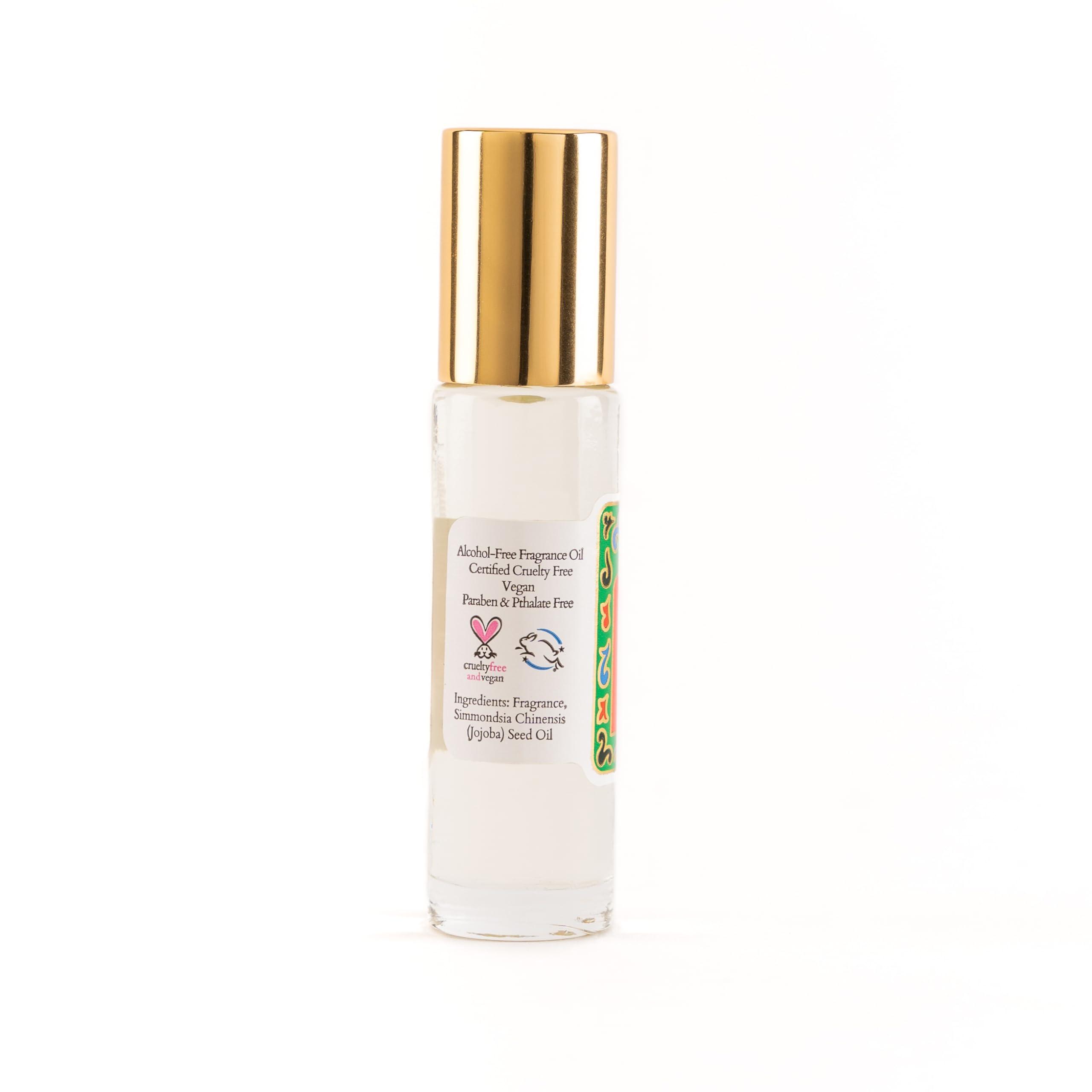 Vanilla Musk Perfume Oil Roll-On - Vanilla Fragrance Oil Roller (No Alcohol) Perfumes for Women and Men by Nemat Fragrances, 10 ml / 0.33 fl Oz - Image 2