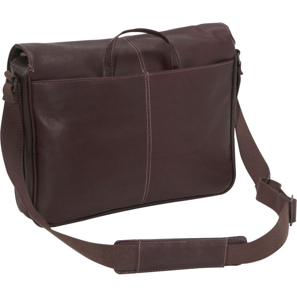 Kenneth Cole REACTION Risky Business Messenger Full-Grain Colombian Leather Crossbody Laptop Case & Tablet Day Bag - Image 3
