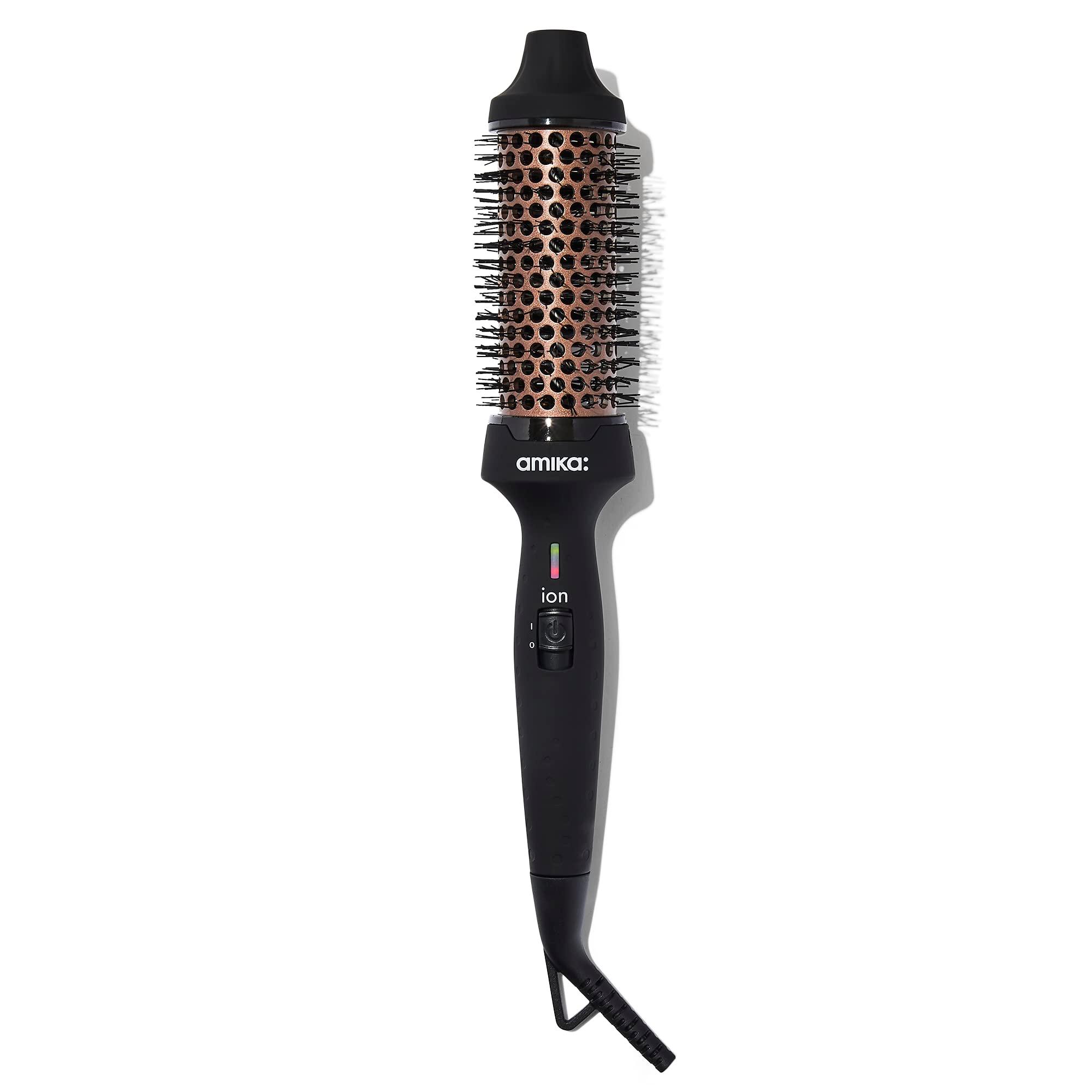 Amika Blowout Babe Thermal Brush, Black - Image 1