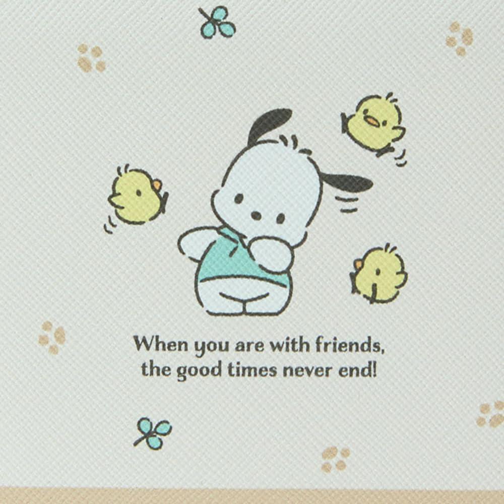 Sanrio 126080 Sanrio Wallet, Pochacco, Pochacco, 3.5 x 4.1 x 1.0 inches (9 x 10.5 x 2.5 cm), Kids Wallet, Character - Image 6