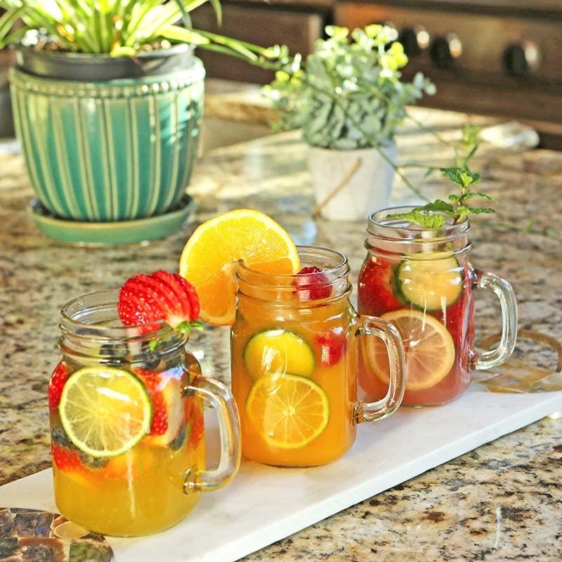 36PCS 12 oz. Large Glass Jars with Lids and Handles, Kate Aspen Mason Jars Mugs, Wide Mouth Drinking Glass and DIY Favor Decor for Wedding, Bridal Shower, Baby Shower Party - Image 1