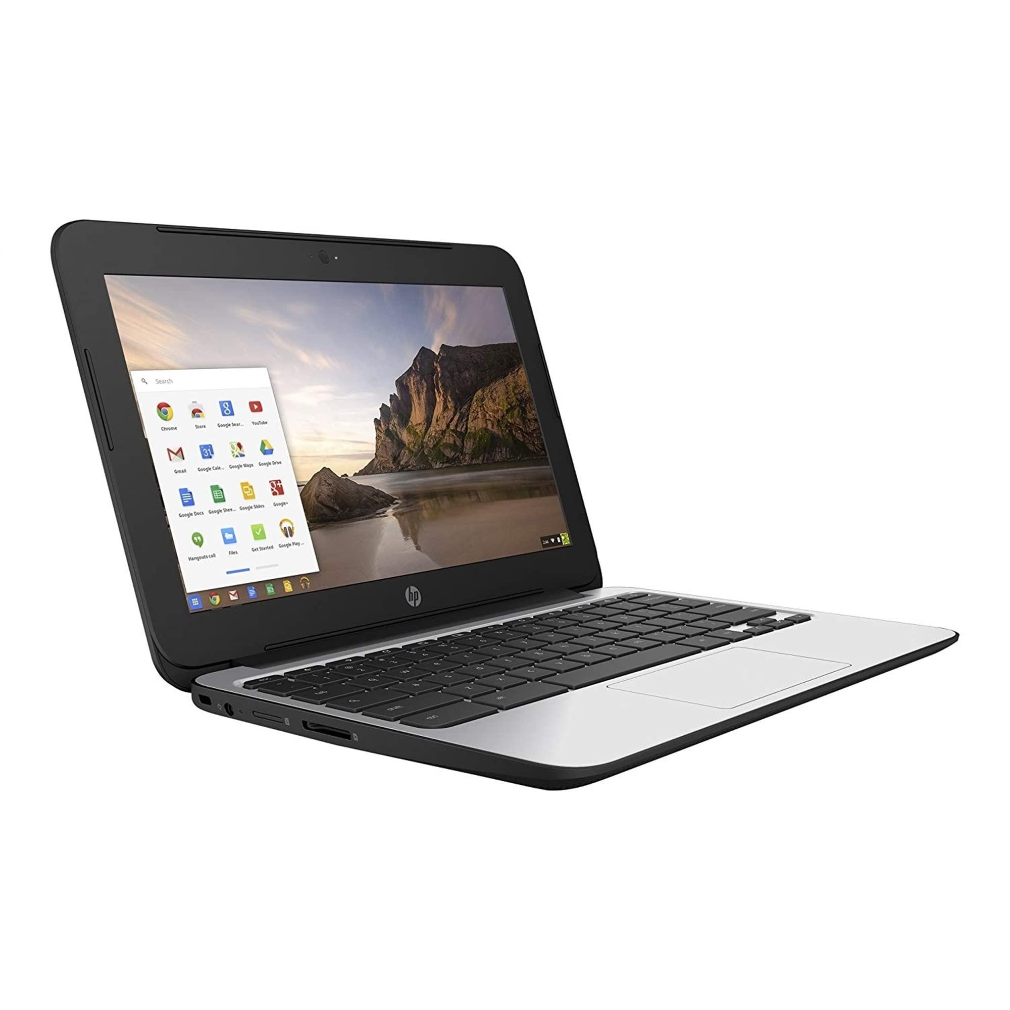 HP Chromebook 11 G4 11.6" 4GB 16GB SSD Celeron® N2840 2.16GHz ChromeOS, Black (Renewed) - Image 3