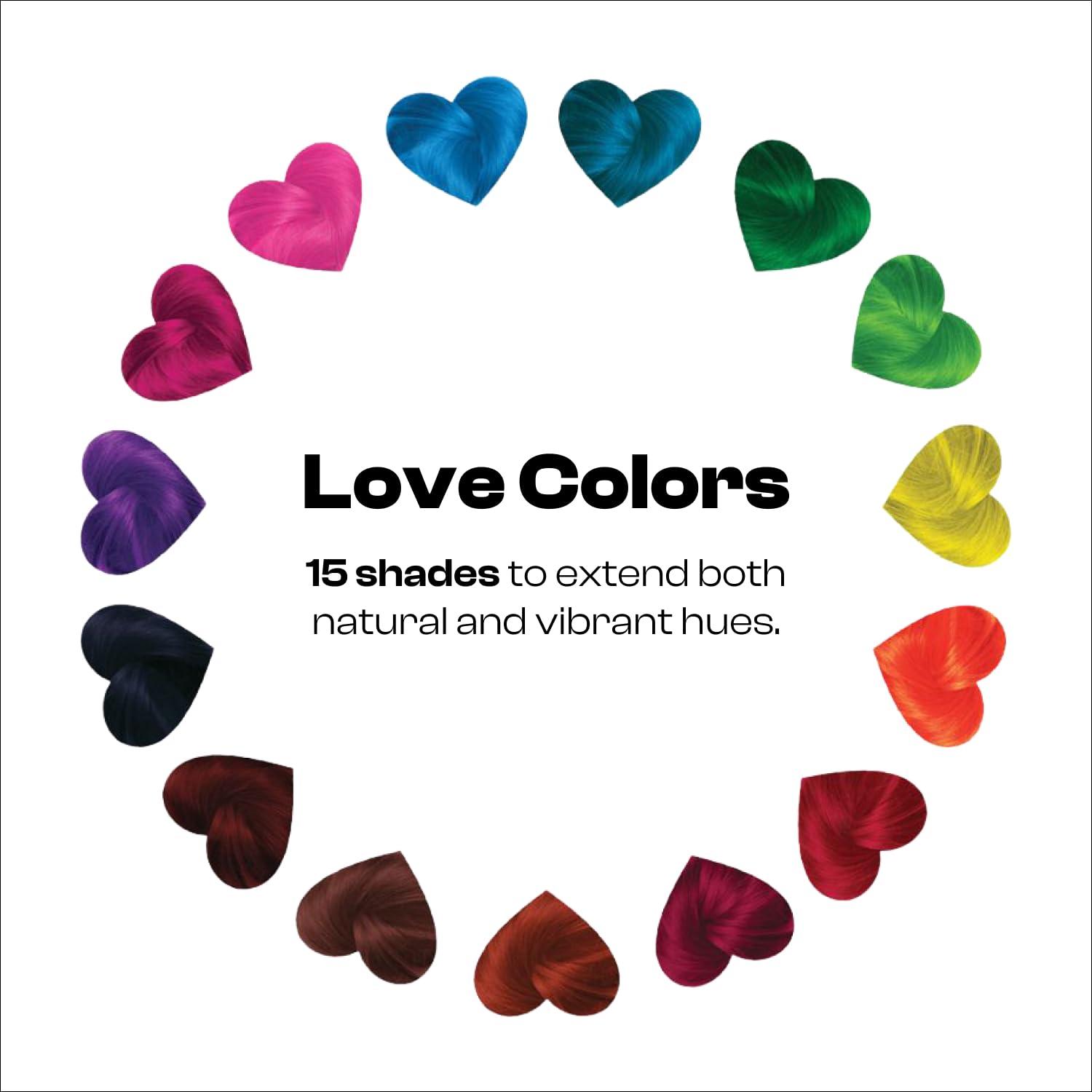 MANIC PANIC Love Colors Rock Me Red - Color Depositing Conditioner for Vibrant, Deep Blood Red Hair - Hydration, Vegan, Ammonia and Gluten-Free (8oz) - Image 7