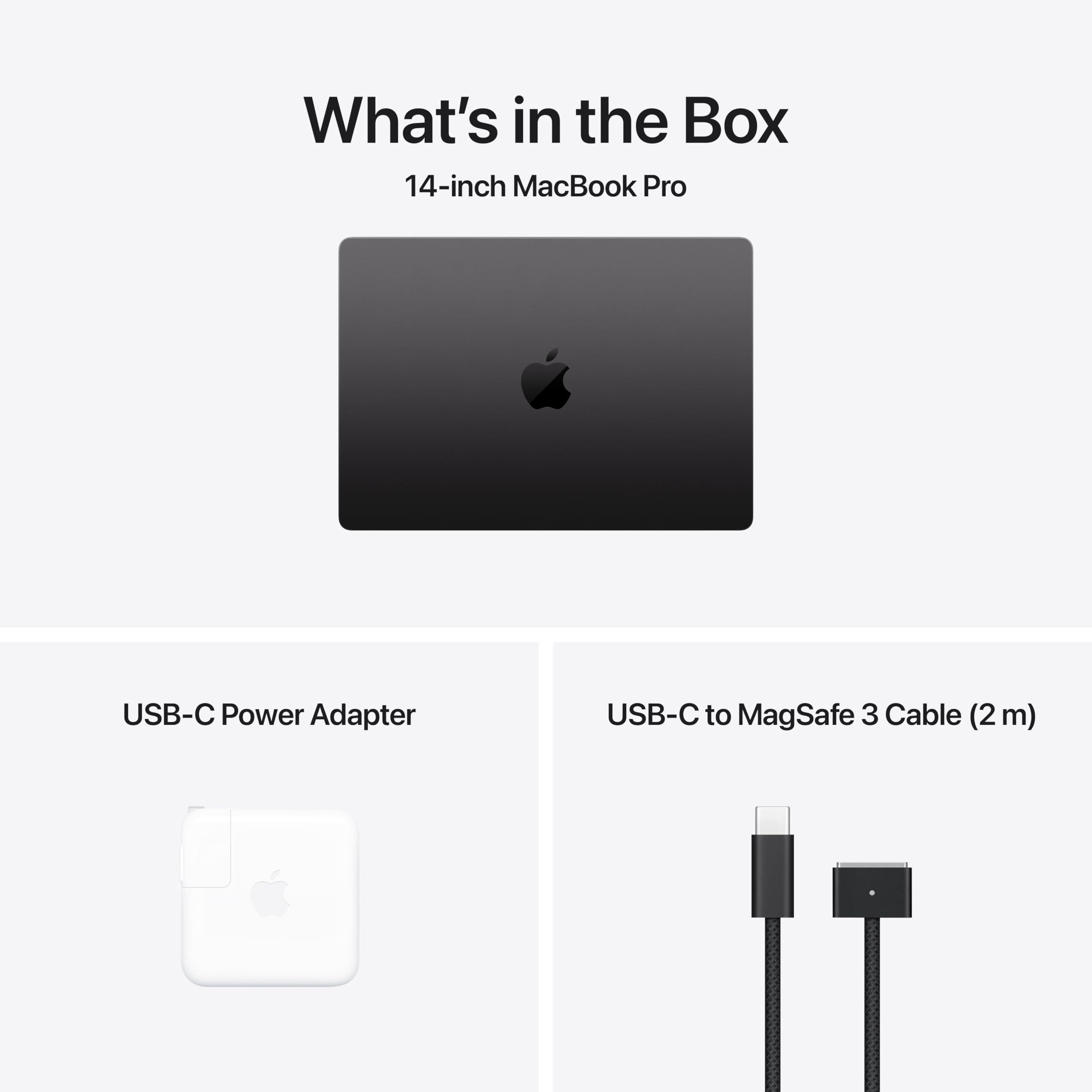 Apple 2024 MacBook Pro Laptop with M4 Pro, 12-core CPU, 16-core GPU: Built for Apple Intelligence, 14.2-inch Liquid Retina XDR Display, 24GB Unified Memory, 512GB SSD Storage; Space Black - Image 6