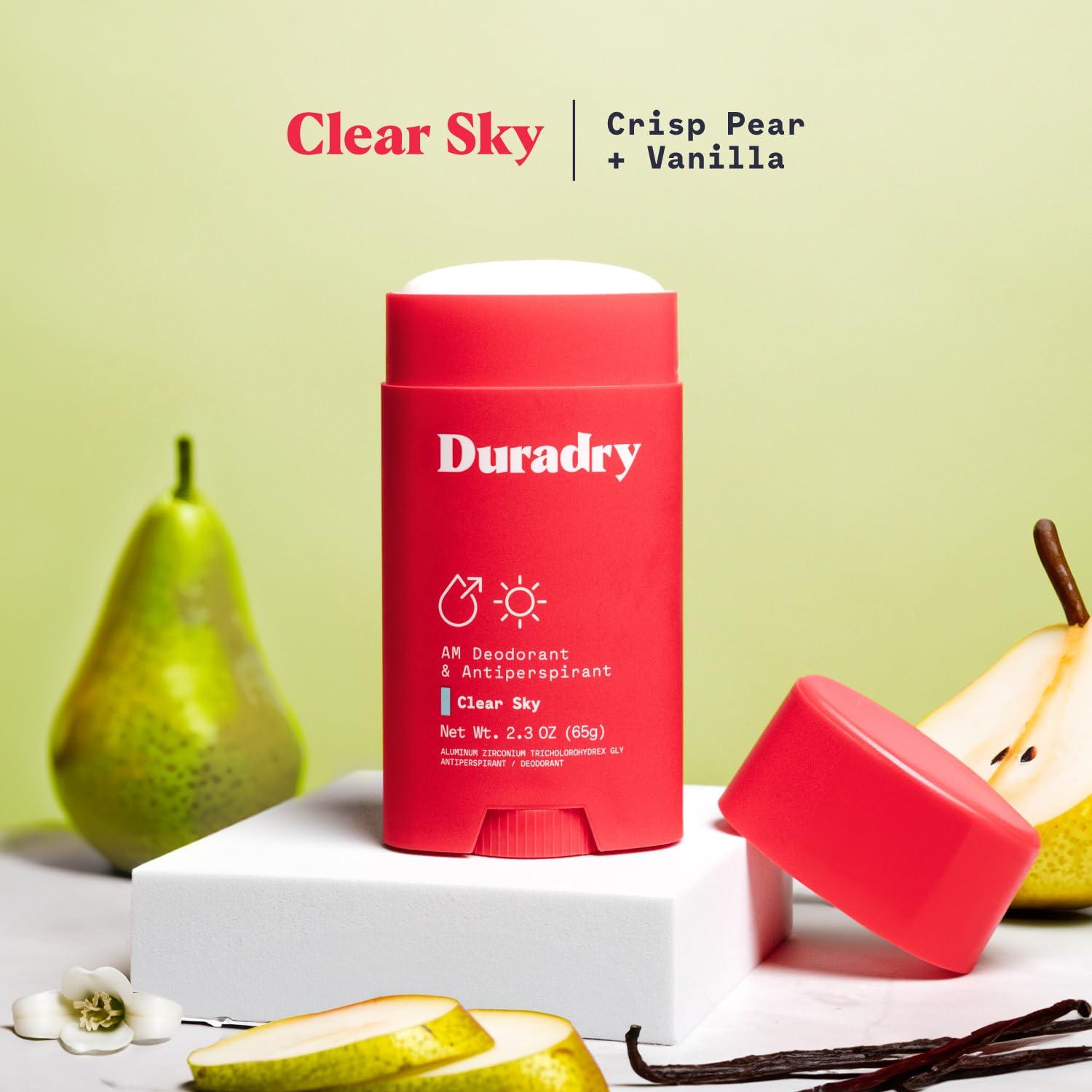 Clinical-Strength Antiperspirant Deodorant for Women and Men - Clean formula with Natural Ingredients, Odor, and Excessive Sweat protection for Armpits - Clear Sky, 2.3 Oz - Image 9