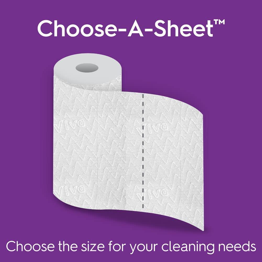Viva Signature Cloth Paper Towels, Choose-A-Sheet - 6 Big Rolls = 9 Regular Rolls (78 Sheets Per Roll), 6 Count (Pack of 1) - Image 6