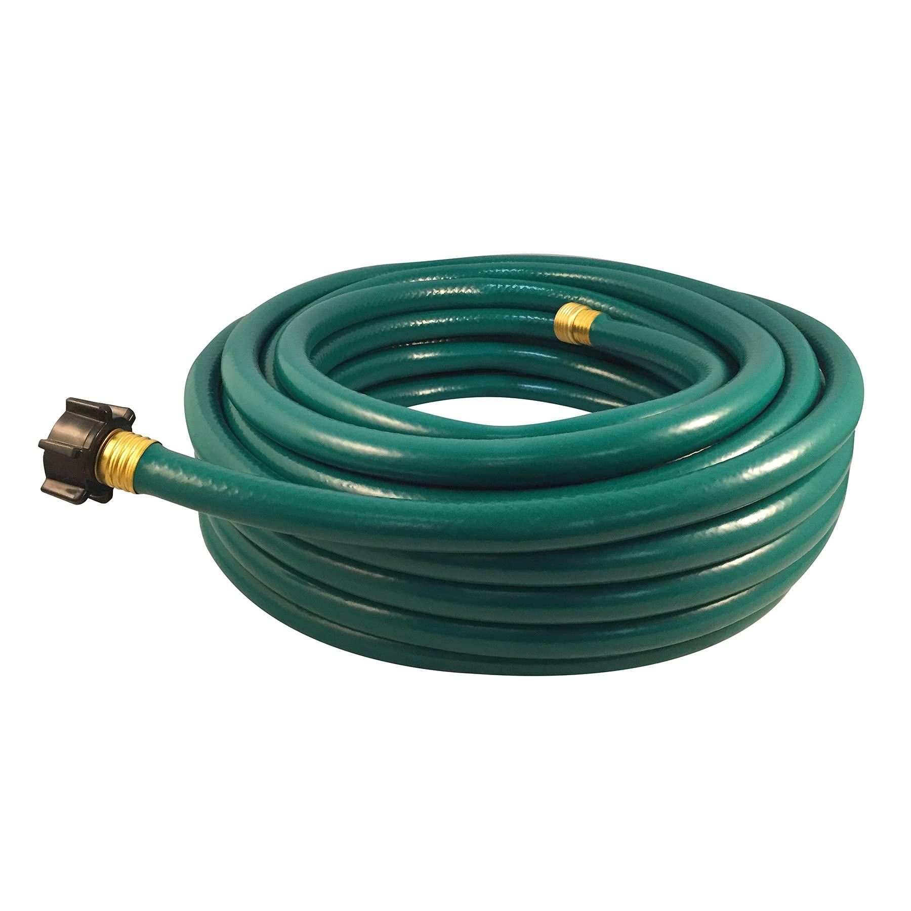 Flexon 5/8-Inch by 25-Foot Reinforced Garden Hose FR5825, 25ft, Green - Image 2