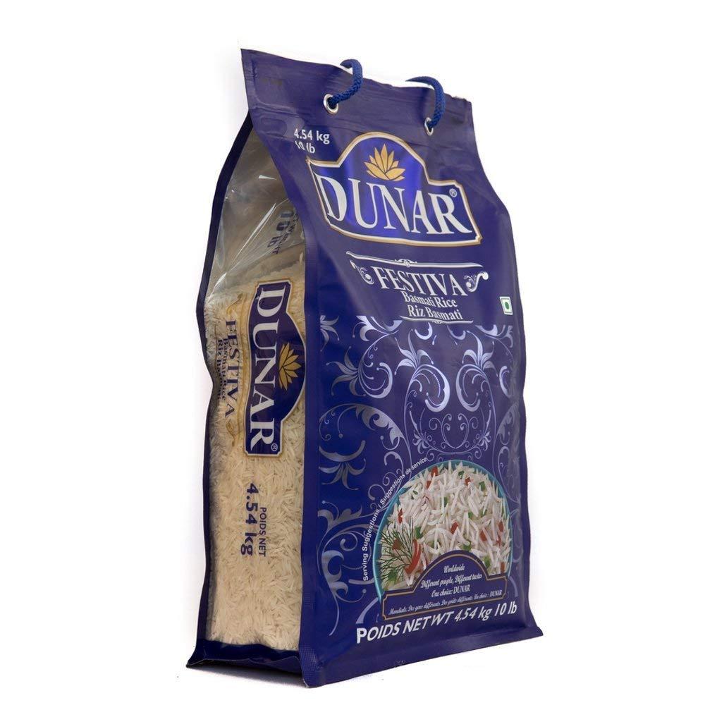 Dunar - Festiva Pusa Basmati Rice, 10 Lb - Image 4