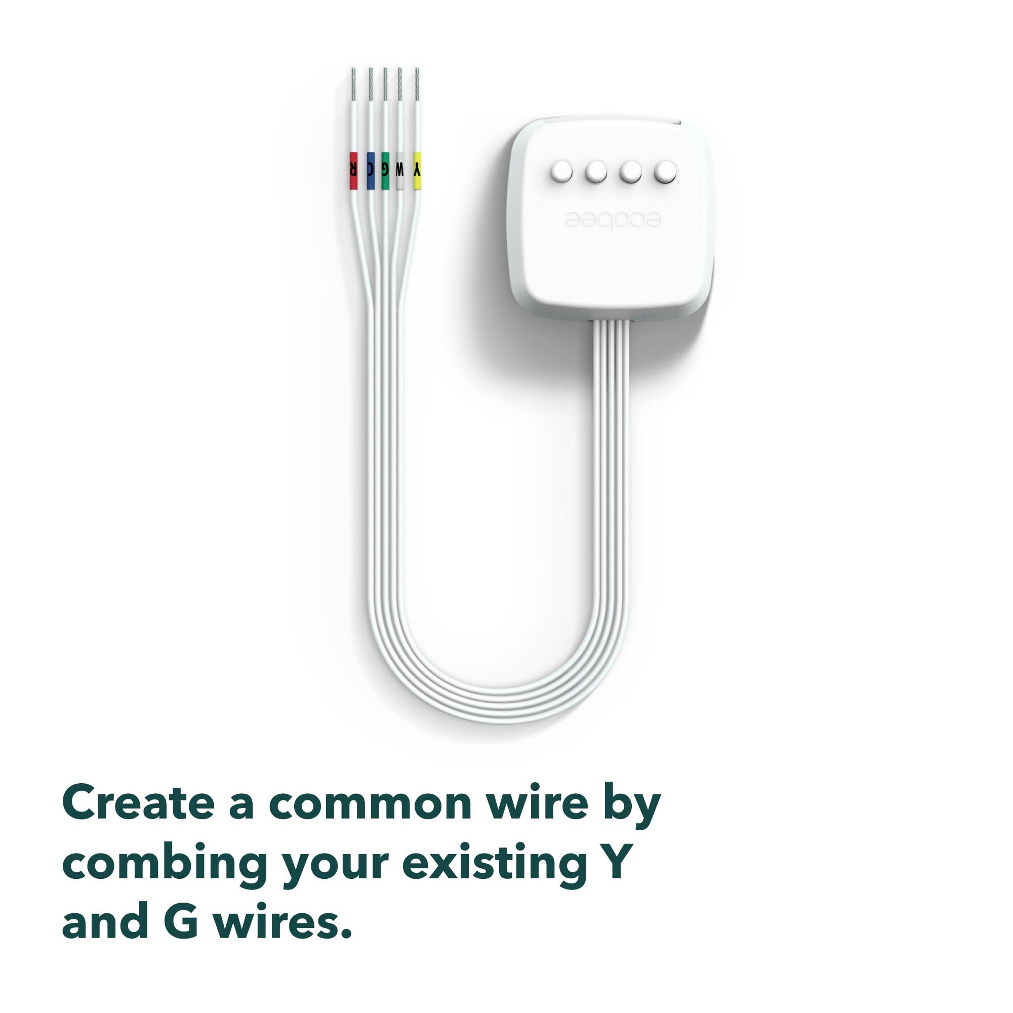 ecobee Power Extender Kit C-Wire Adapter - Made for ecobee Smart Thermostats - Programmable WiFi Thermostat Accessory - Image 3