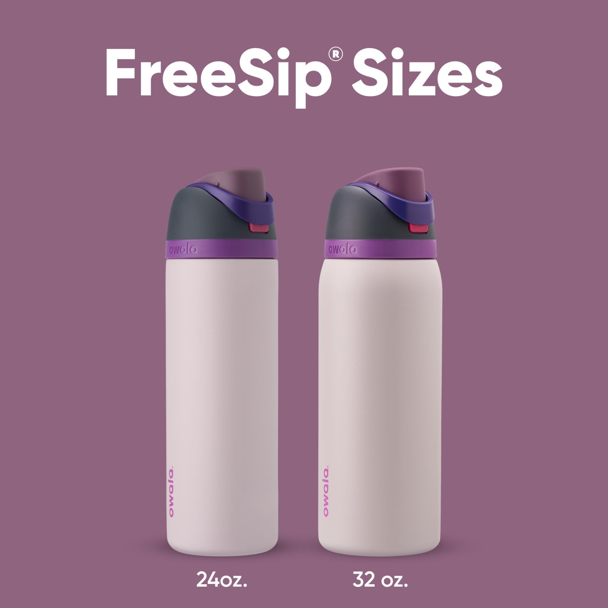 Owala FreeSip Insulated Stainless Steel Water Bottle with Straw for Sports, Travel, and School BPA-Free Sports Water Bottle, 32 oz, Dreamy Field - Image 6