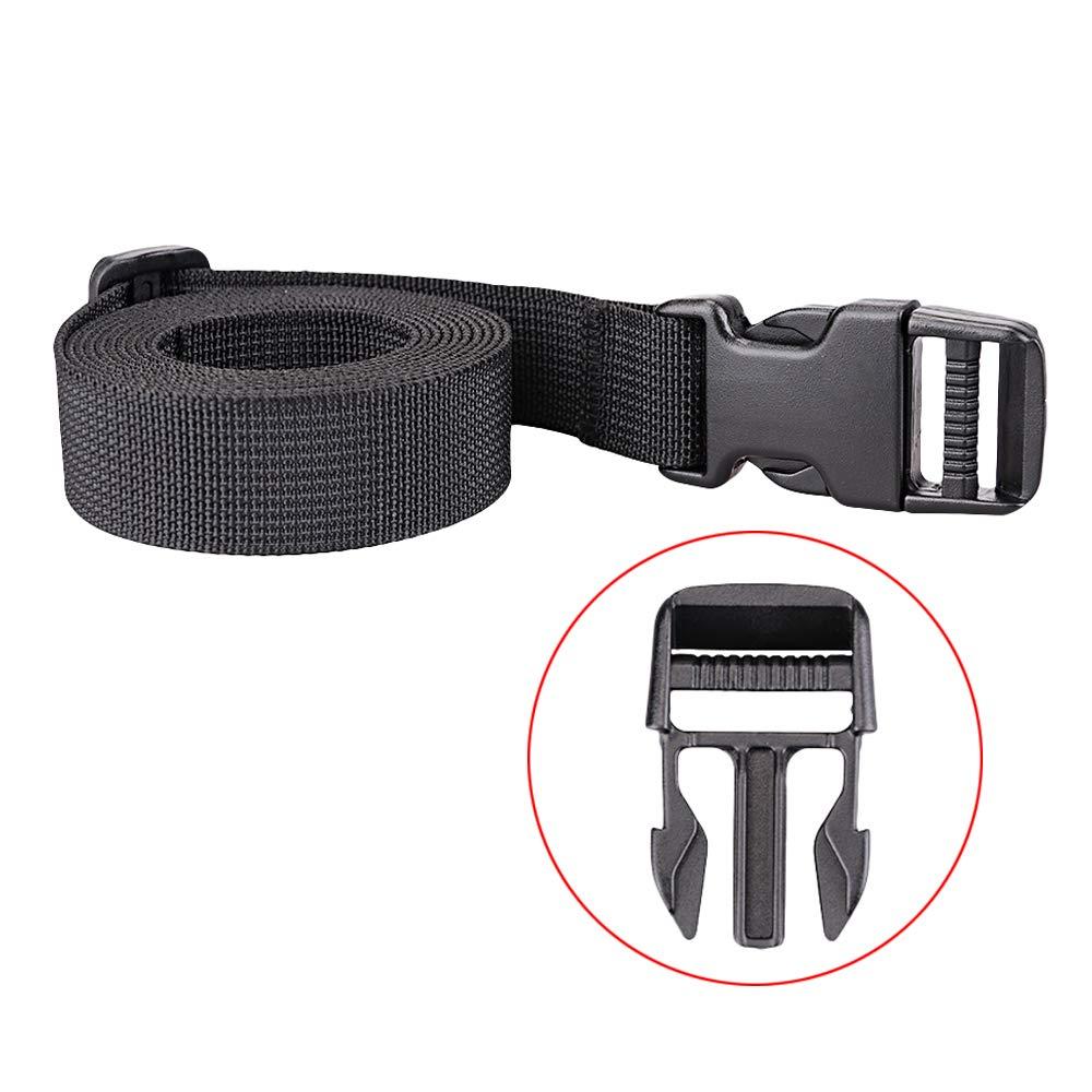 MAGARROW 78" x 1" Strap Buckle Packing Straps Adjustable 1-Inch Belt - Image 3