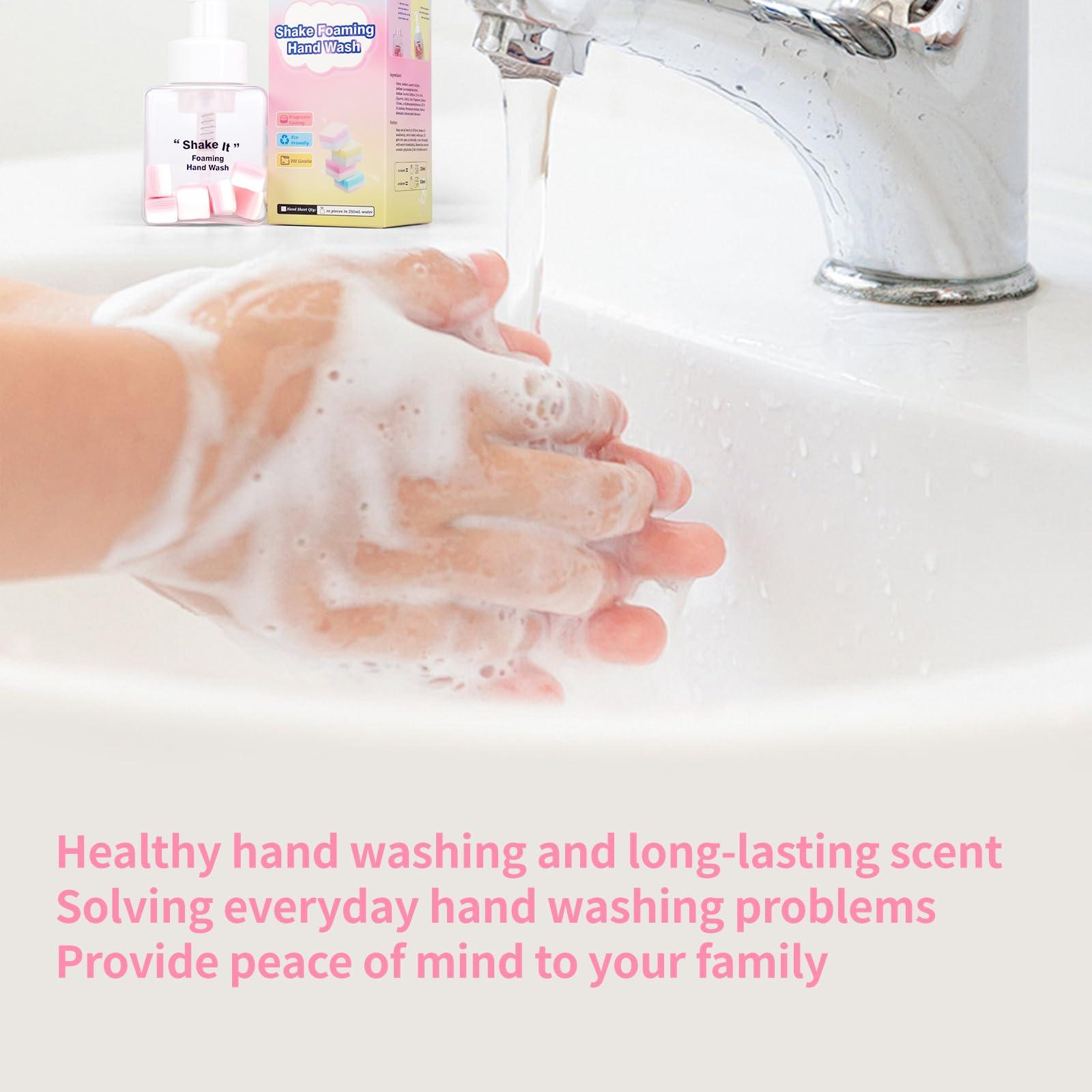YUCO Scented Foaming Hand Wash Effective Clean Hands, Eliminate Odor Retain Fragrance, Gentle Hand Care, Liquidless Packaging No Leaking Outdoor Travel Essentials (1 Bottle 250ML, 8.4OZ, Floral Ocean) - Image 2