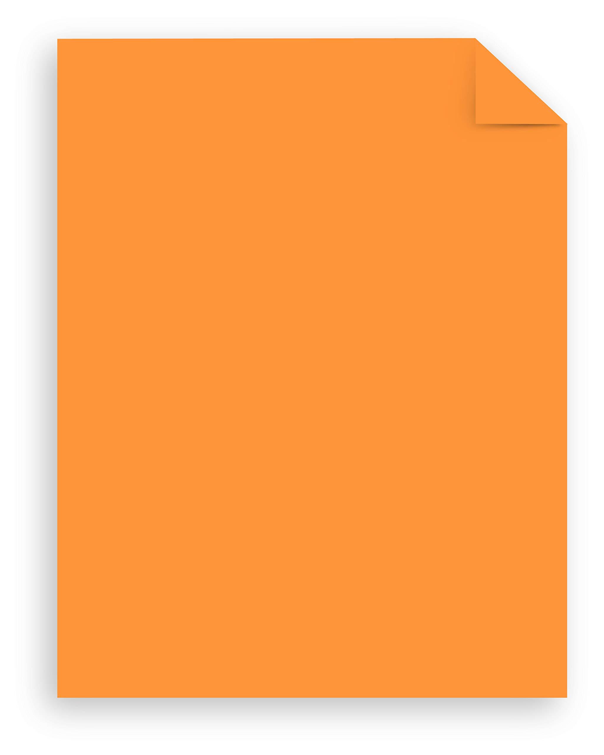 Astrobrights Mega Collection, Colored Paper, Bright Orange, 625 Sheets, 24 lb/89 gsm, 8.5" x 11" - MORE SHEETS! (91619) - Image 3