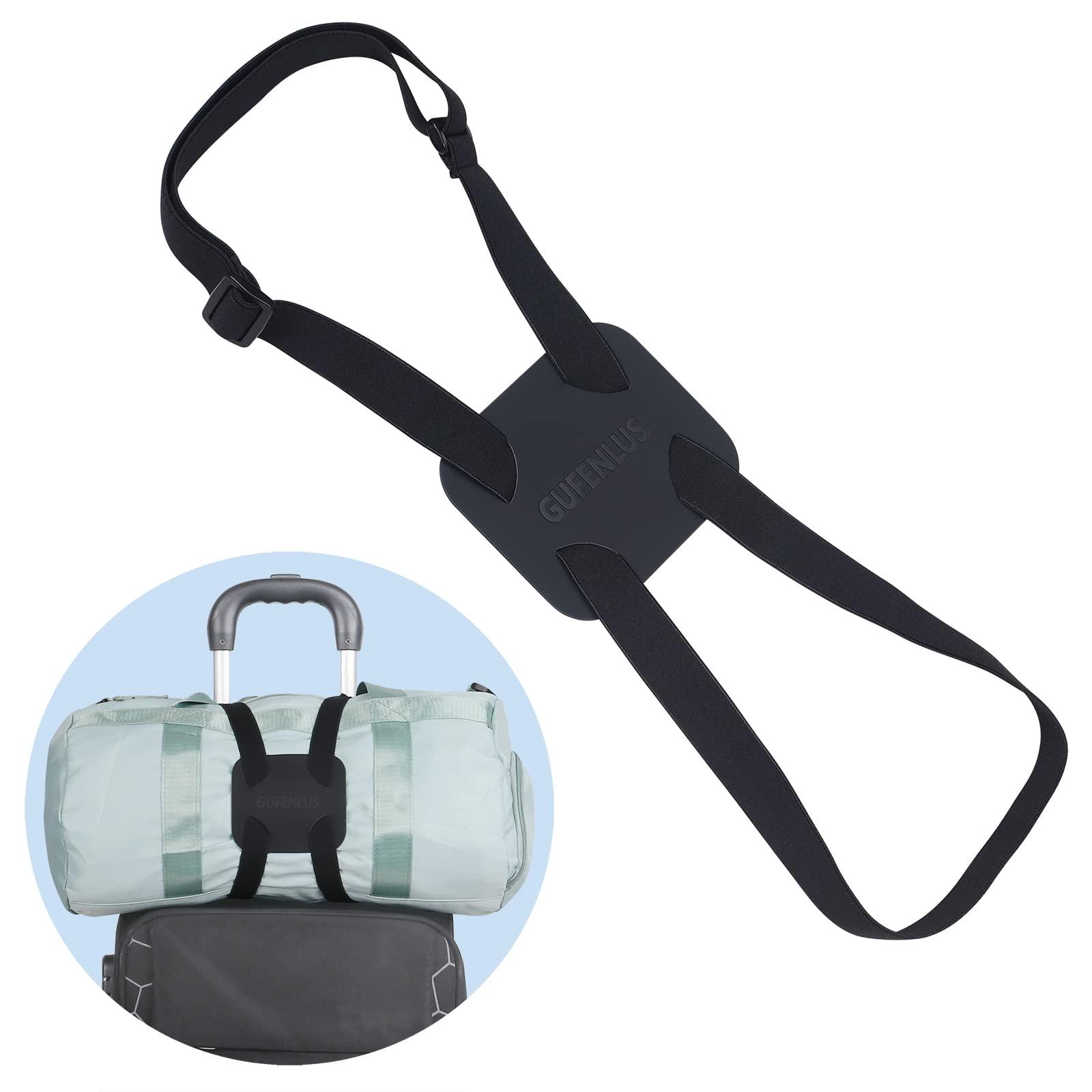 luggage bungee Luggage Straps for suitcases，Bag Bungee for Luggage，Adjustable Size Luggage Straps and Elastic Travel Accessories- 2 Pack (Black-2) - Image 5