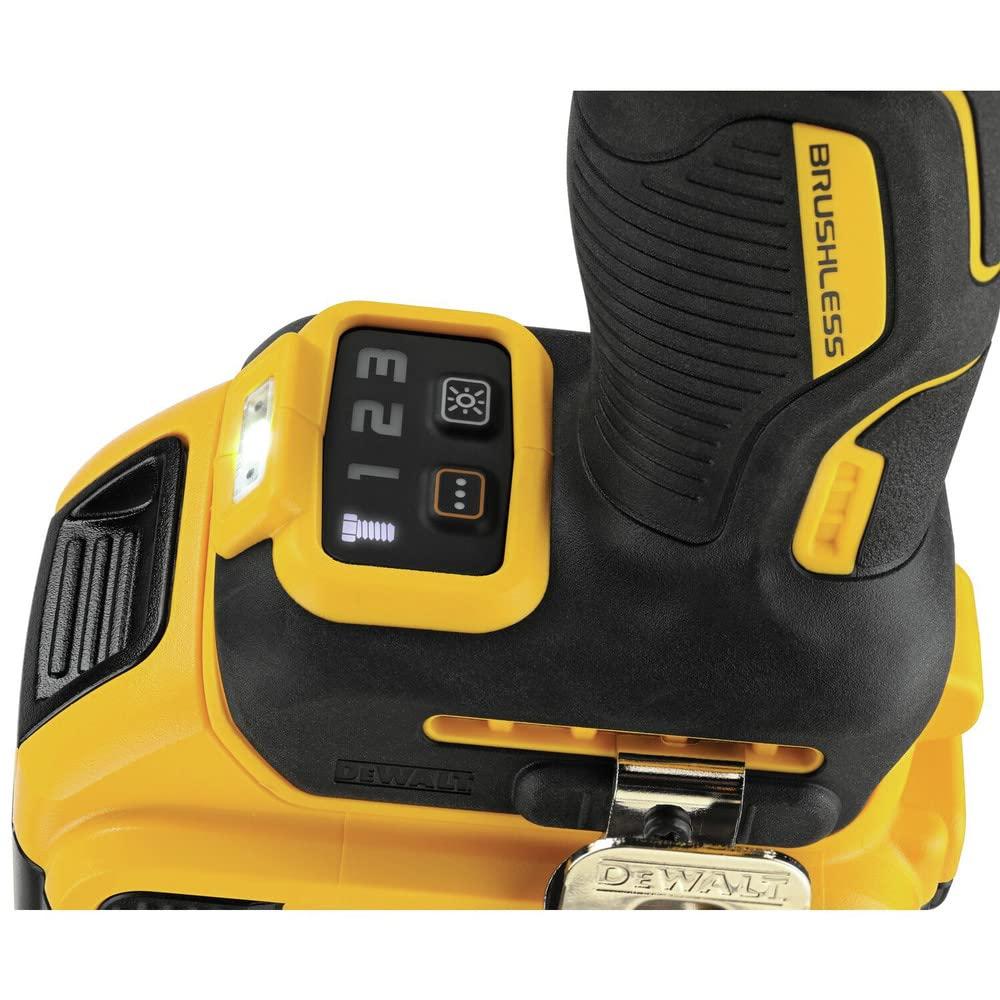 DEWALT 20V MAX Cordless Impact Wrench, 1/2' Hog Ring, Includes LED Work Light and Belt Clip, Bare Tool Only (DCF891B) - Image 4