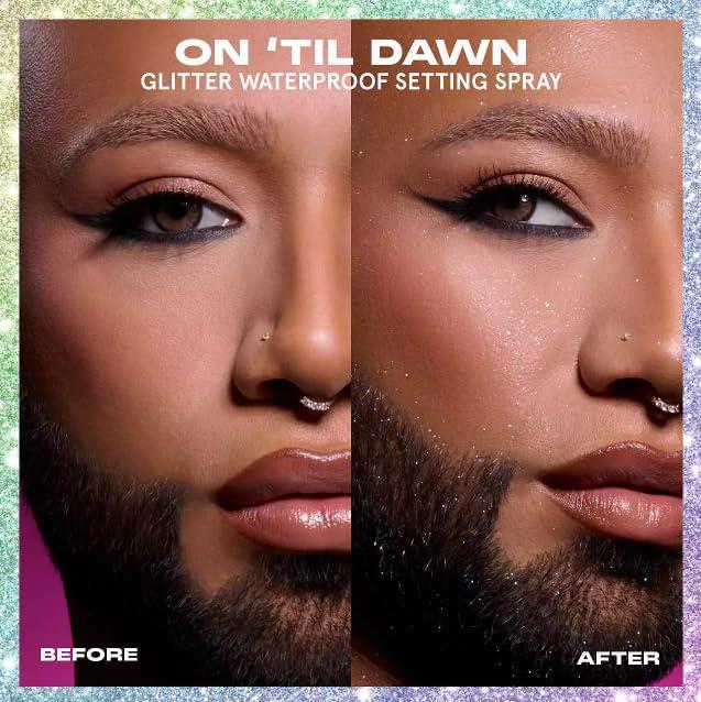 One Size On 'Til Dawn Glitter Waterproof Setting Spray 3.4 oz / 143 mL Limited Edition 2025 - Image 3