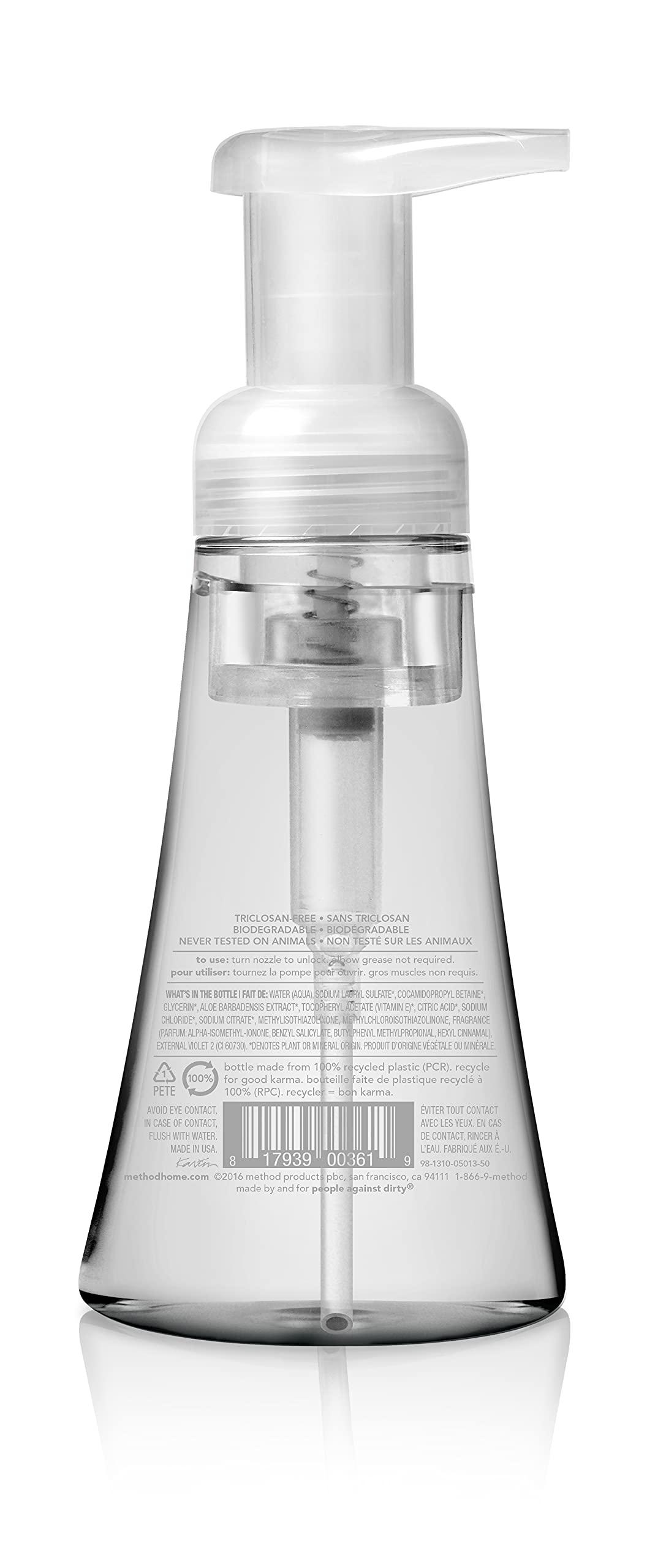 Method Foaming Hand Soap, Sweet Water, Paraben and Phthalate Free, Biodegradable Formula, 10 fl oz (Pack of 3) - Image 2