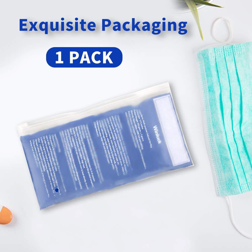 Gel Ice Packs for Injuries- Adjustable Wrap for Pain Relief Ice Pack+Heat Pack ， Non-Toxic Smooth Reusable, Support Rehabilitation, Flexible Therapy - Shoulder, Back, Knee, Neck, Ankle, Jaw & More, - Image 6