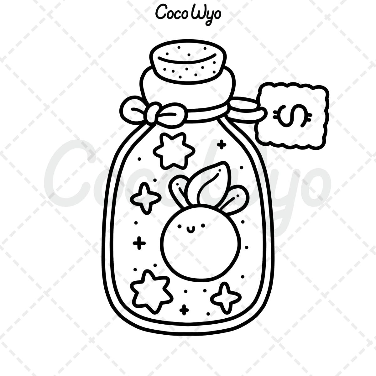 Stress Relief: Coloring Book for Adults and Kids, Bold and Easy, Simple and Big Designs for Relaxation Featuring Animals, Landscape, Flowers, Patterns, Cute Things And Many More (Bold & Easy Coloring) - Image 8