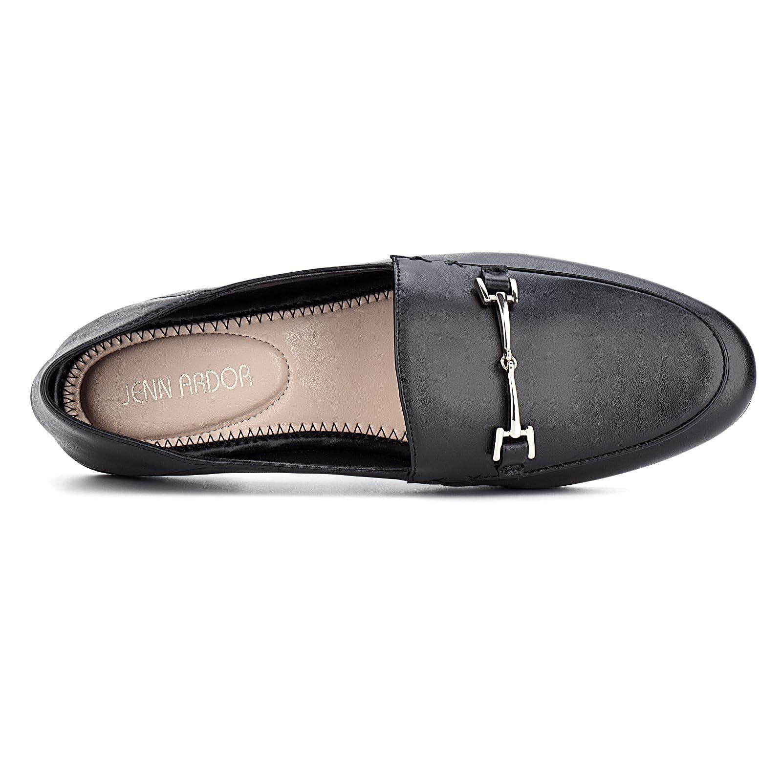 JENN ARDOR Loafers for Women Flats Shoes Womens Penny Loafers Slip On Pointed Toe Comfortable Office Work Driving Flats Fashion Dress Shoes for Women - Image 4