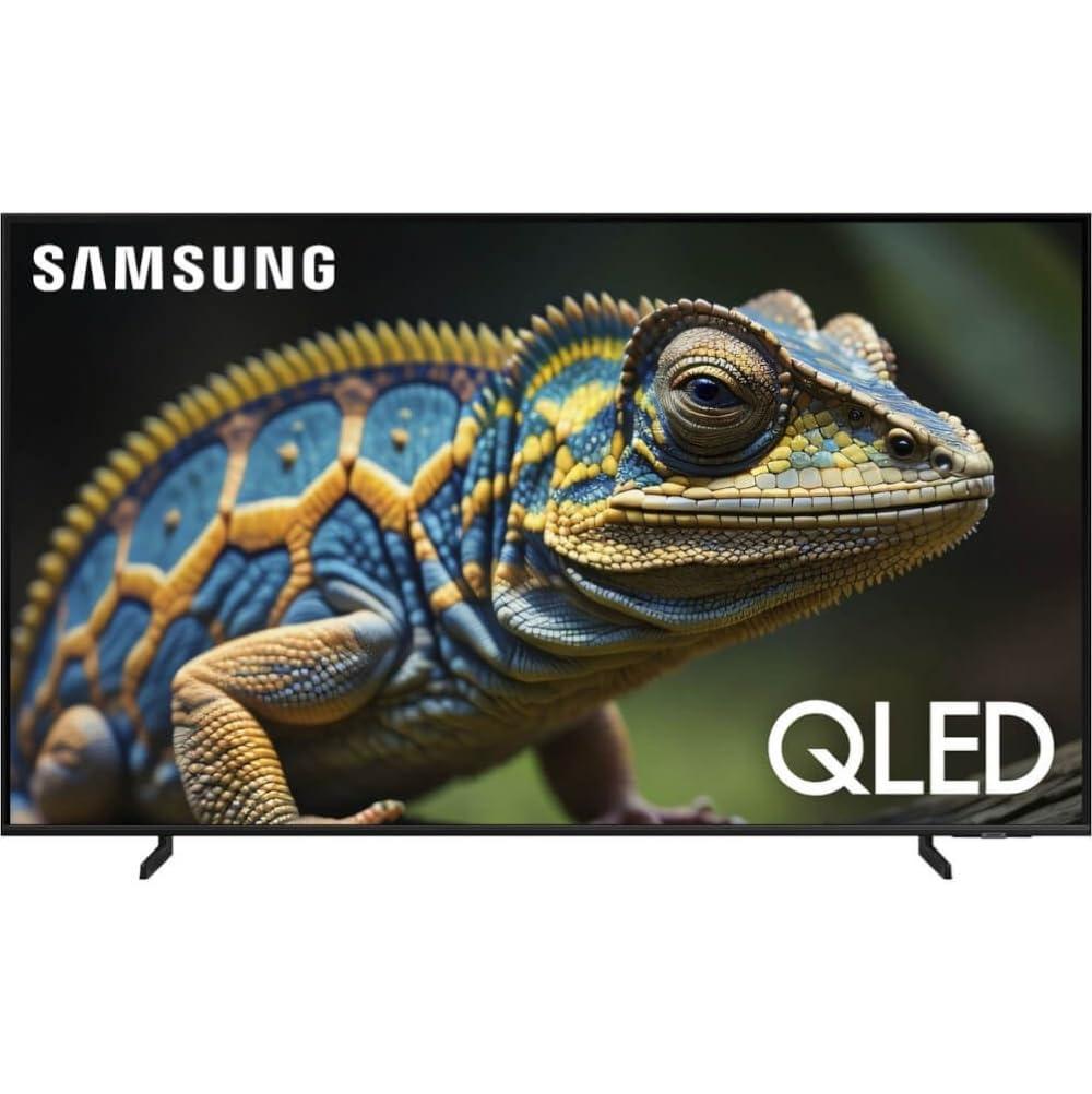SAMSUNG 65-Inch QLED 4K Q60D Series Smart TV QN65Q60D, Quantum HDR, Gaming Hub, Alexa Built-in, Motion Xcelerator, 2024 Model, Class, Object Tracking Sound Lite, Slim Design