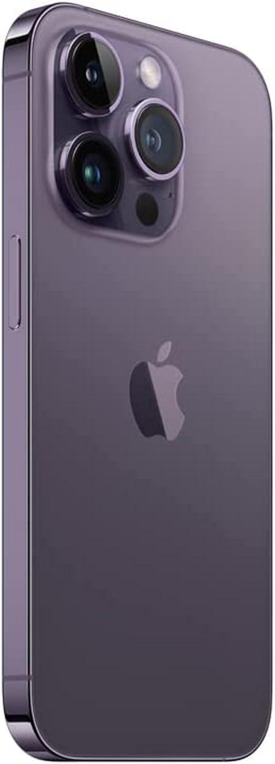 Apple iPhone 14 Pro, 256GB, Deep Purple - Unlocked (Renewed) - Image 3