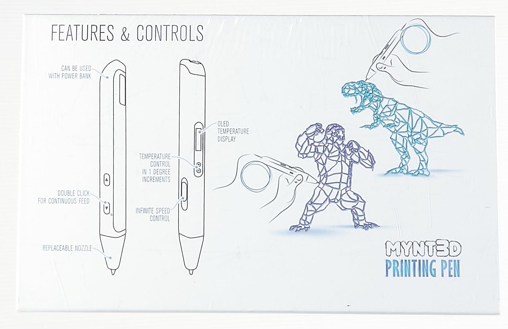 MYNT3D Professional Printing 3D Pen with OLED Display - Image 8