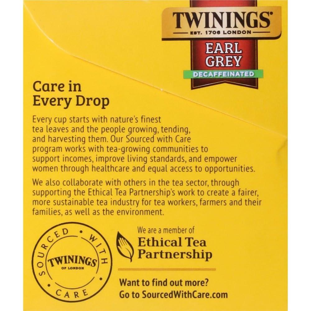 Twinings Earl Grey Decaf Tea, 20 Count - Image 5