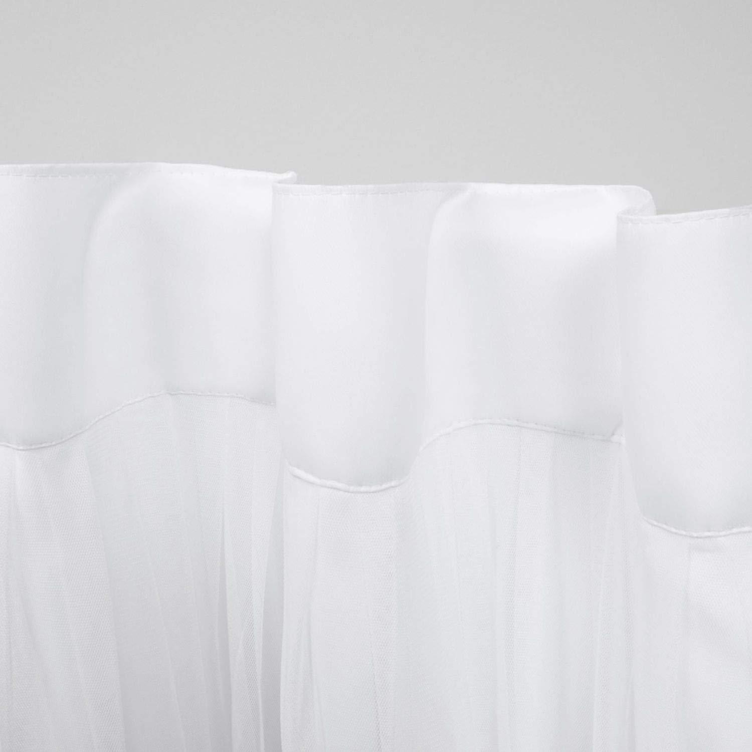 Exclusive Home Curtains EH8462-02-2-84H Crescendo Lined Blackout Hidden Tab Top Curtain Panel Pair, 52x84, Champagne - Image 4