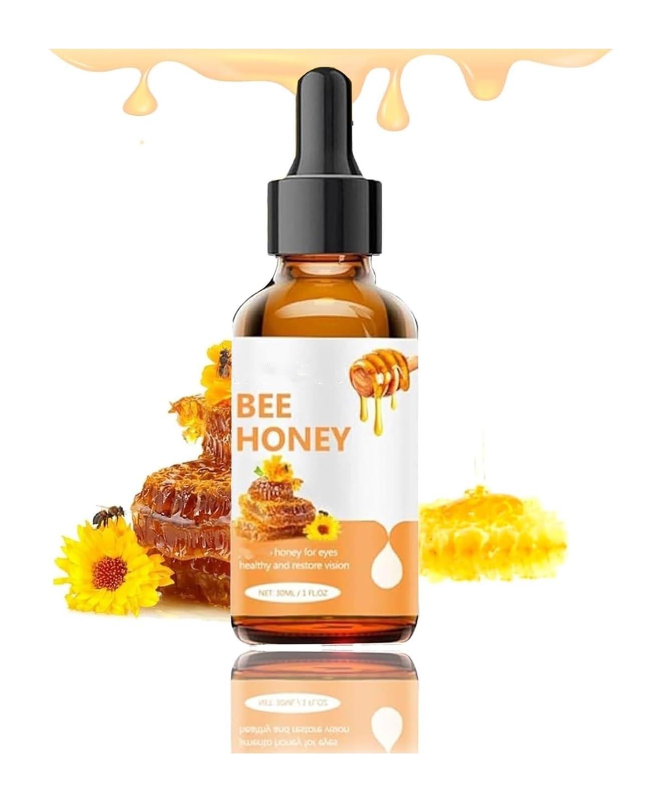 LJRHYEH Eye Drop Honey for Eyes Honey Eye Drops Bee Honey for Eye Stingless Bee Honey Eye Drops Honey for Eyes Moisturizes Eyes(1PCS)