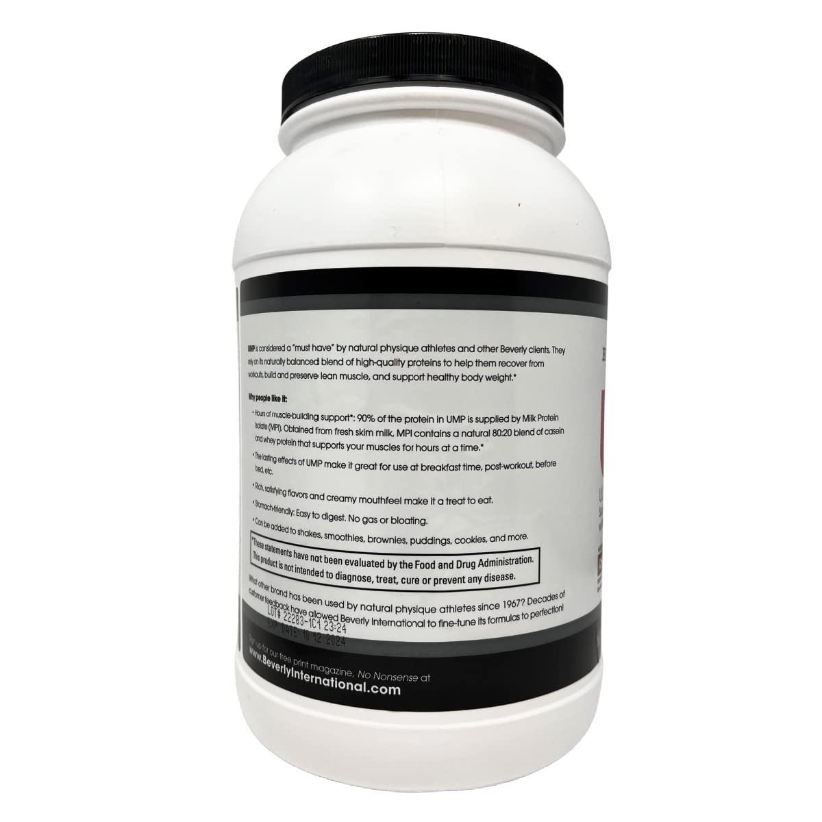 Beverly International UMP Protein Powder, Chocolate. Unique Whey-Casein Ratio Builds Lean Muscle. Easy to Digest. No Bloat. (32.8 oz) 2lb .8 oz - Image 4