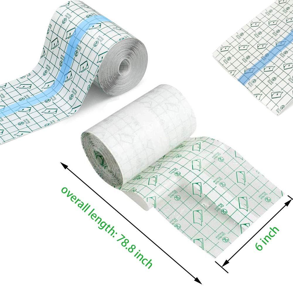 Tattoo Aftercare Bandage Roll 6"x 2 Yard - Waterproof Transparent Film For Tattoos Initial Healing And Skin Repair Adhesive Tattoo Supply Wrap - Image 7