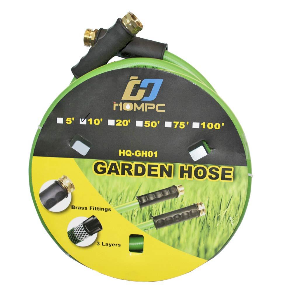 HQMPC Garden Hose 5/8"IDx20' Hose Durable PVC Non Kinking Heavy Water Hose with Brass Hose Fittings (20 FEET) - Image 7