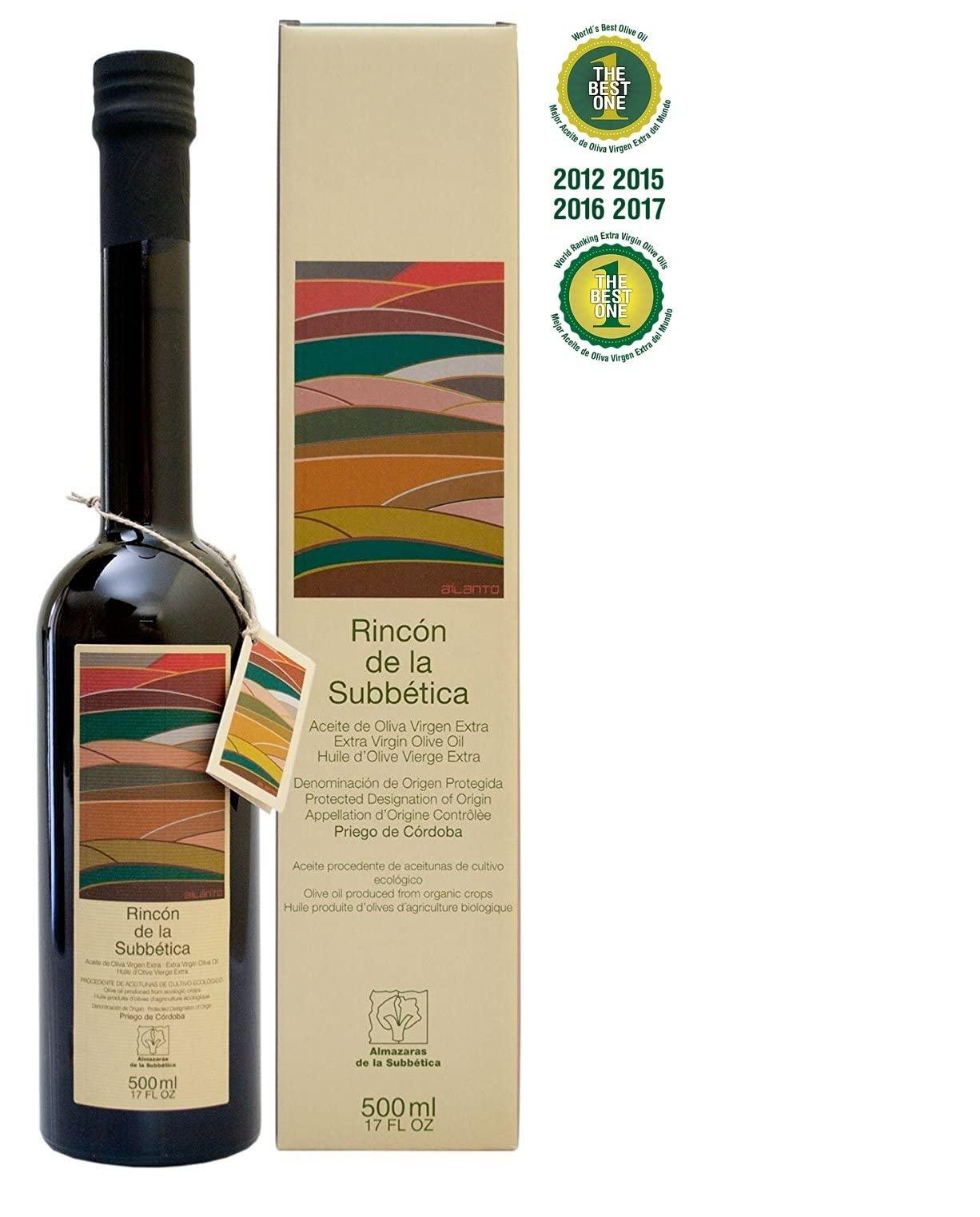 Rincon De La Subbetica- Award Winning, Organic Cold Pressed EVOO Extra Virgin Olive Oil, 16.9-Ounce Glass Bottle - Image 7