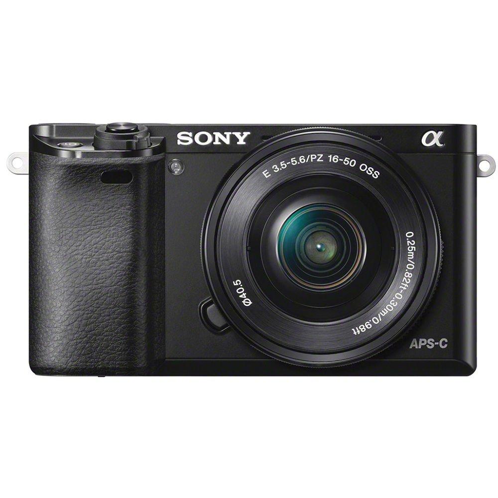Sony Alpha a6000 Mirrorless Digital Camera 24.3MP SLR Camera with 3.0-Inch LCD (Black) w/16-50mm Power Zoom Lens - Image 3