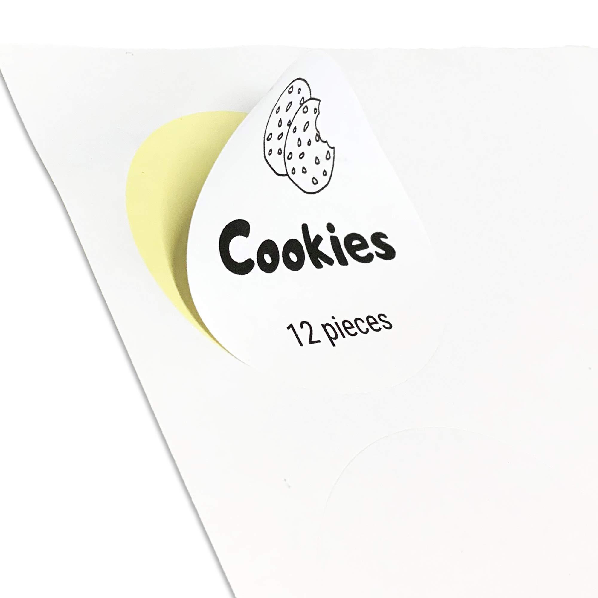 1.5" Round Matte White Sticker Label, Laser/Inkjet Printing - Letter Size, 200 Sheets - Image 5