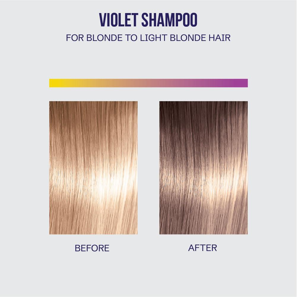 Oligo Professionnel - Blacklight Violet Shampoo - Sulfate-Free Purple Shampoo for blondes - Vegan - Eliminate Yellow Tones - Refresh Faded Highlights - Argan oil - Hydrating Formula - 8.5oz - Image 6