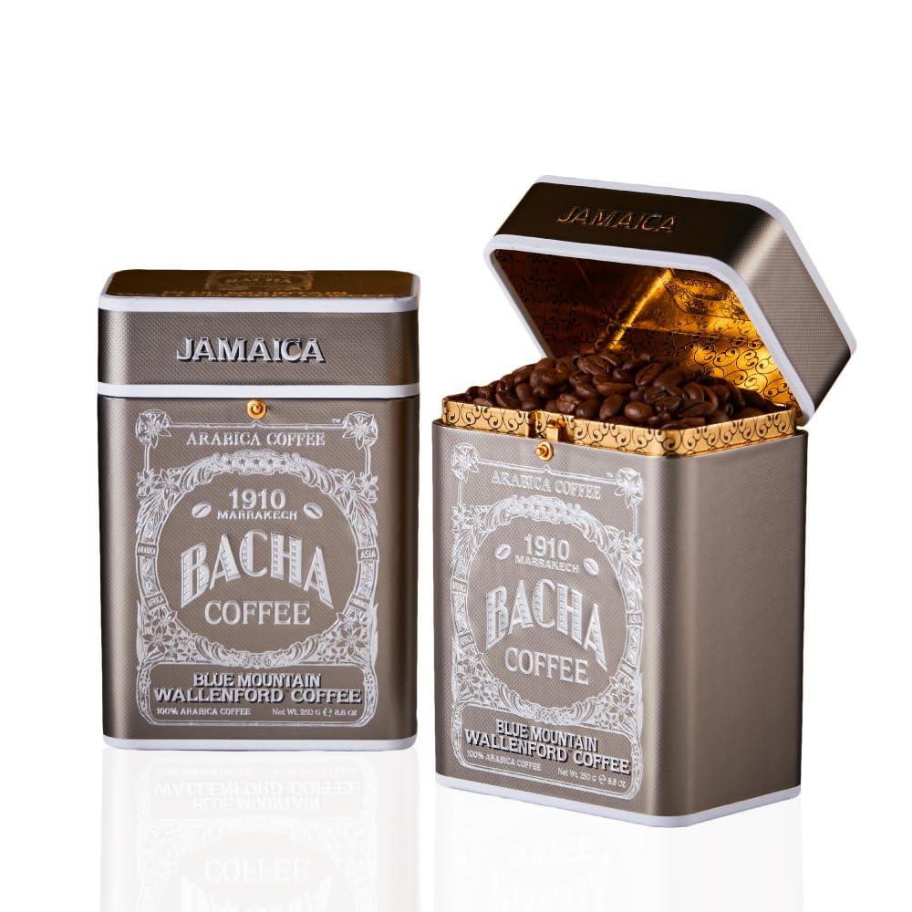 Bacha Coffee | Blue Mountain Wallenford Single Origin Signature Nomad Collection, Medium Roast, 100% Arabica Whole Beans, 250g