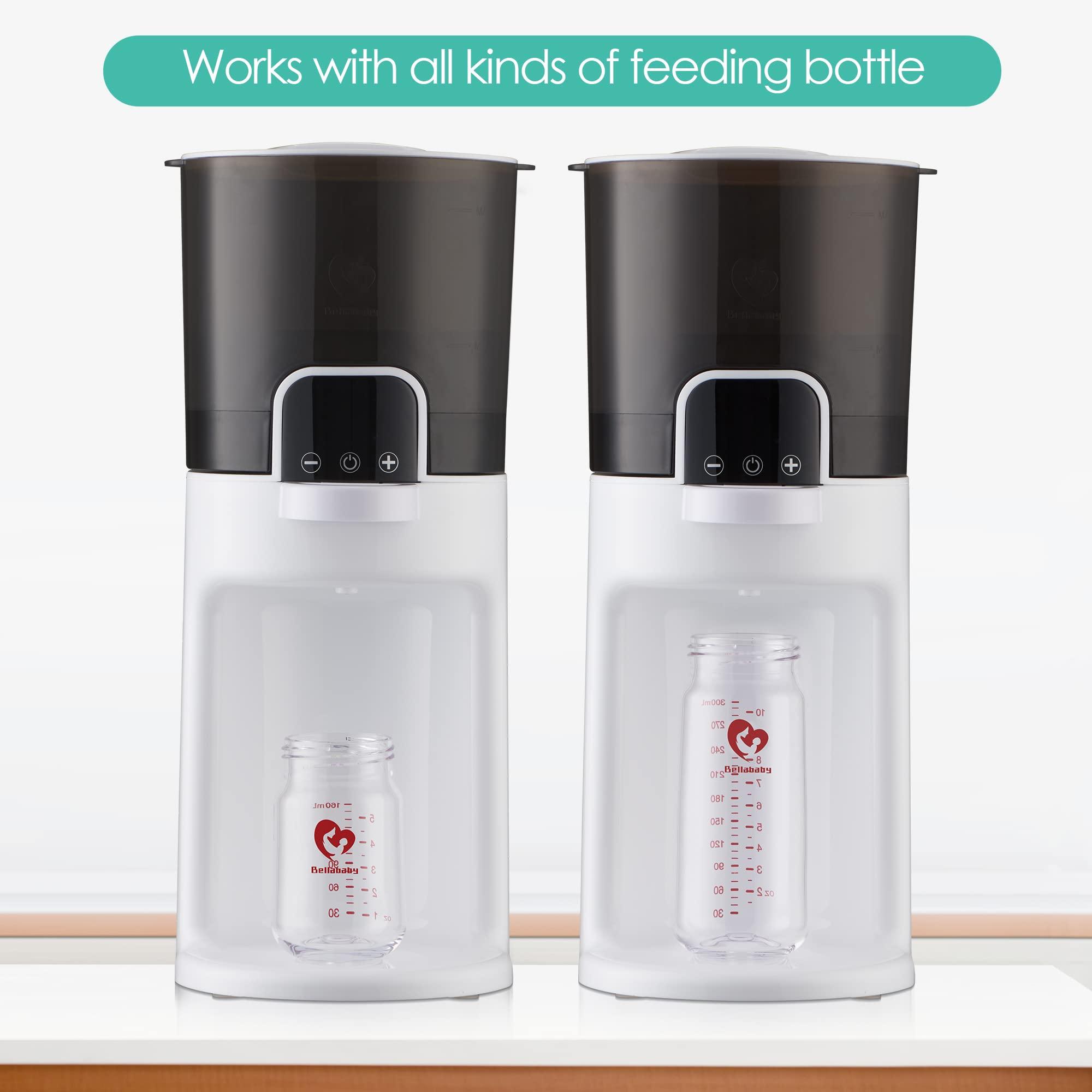 Bellababy Instant Baby Bottle Warmer,Warm Water Dispenser for Making Formula Bottle Instantly,Detachable Container Easy Cleaning,24/7 Keep Warm, Adjustable Temperature(Dark,110V Only) - Image 5
