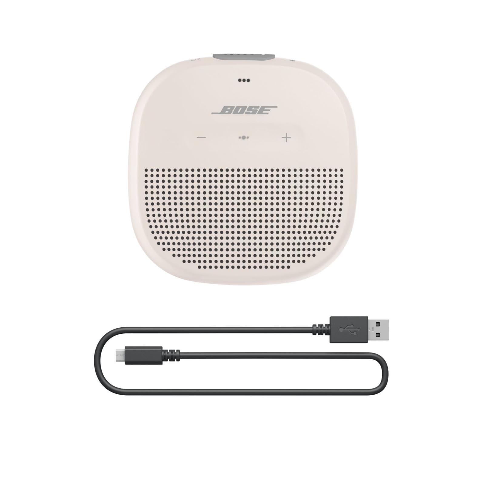 Bose SoundLink Micro Bluetooth Speaker: Small Portable Waterproof Speaker with Microphone, White Smoke - Image 8