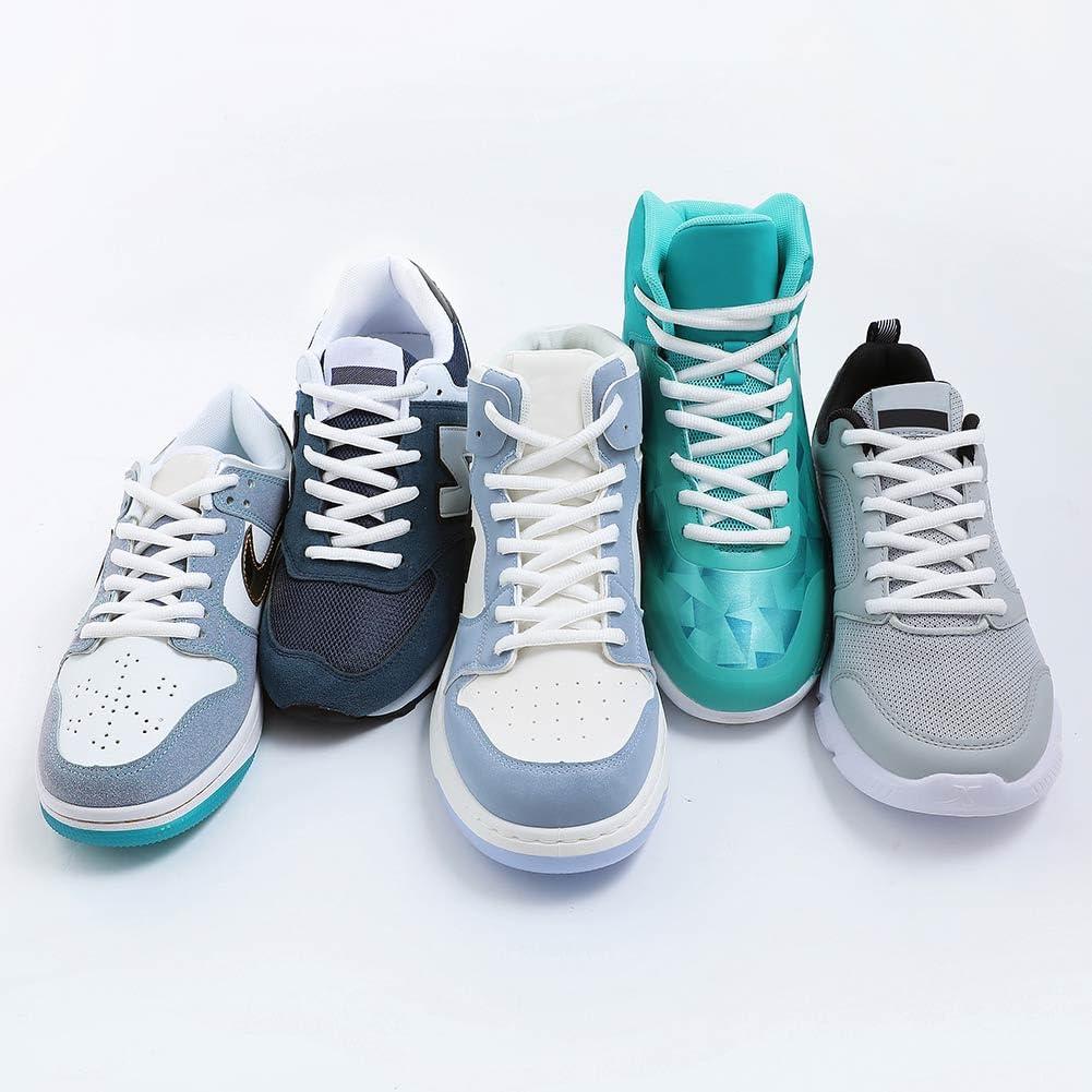 VSUDO Oval Shoe Laces for Sneakers, Basketball Shoelaces, Running Sport Shoestrings or Athletic Shoe Strings - Image 5