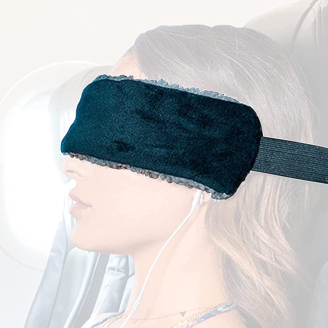 SeatSleeper Travel Pillow & Neck Pillow Alternative | Soft, Ultra-Lightweight & Compact Airplane Travel Essentials for Flying Long Flights or Car Ride | Can Be Used as Sleep or Travel Eye Mask